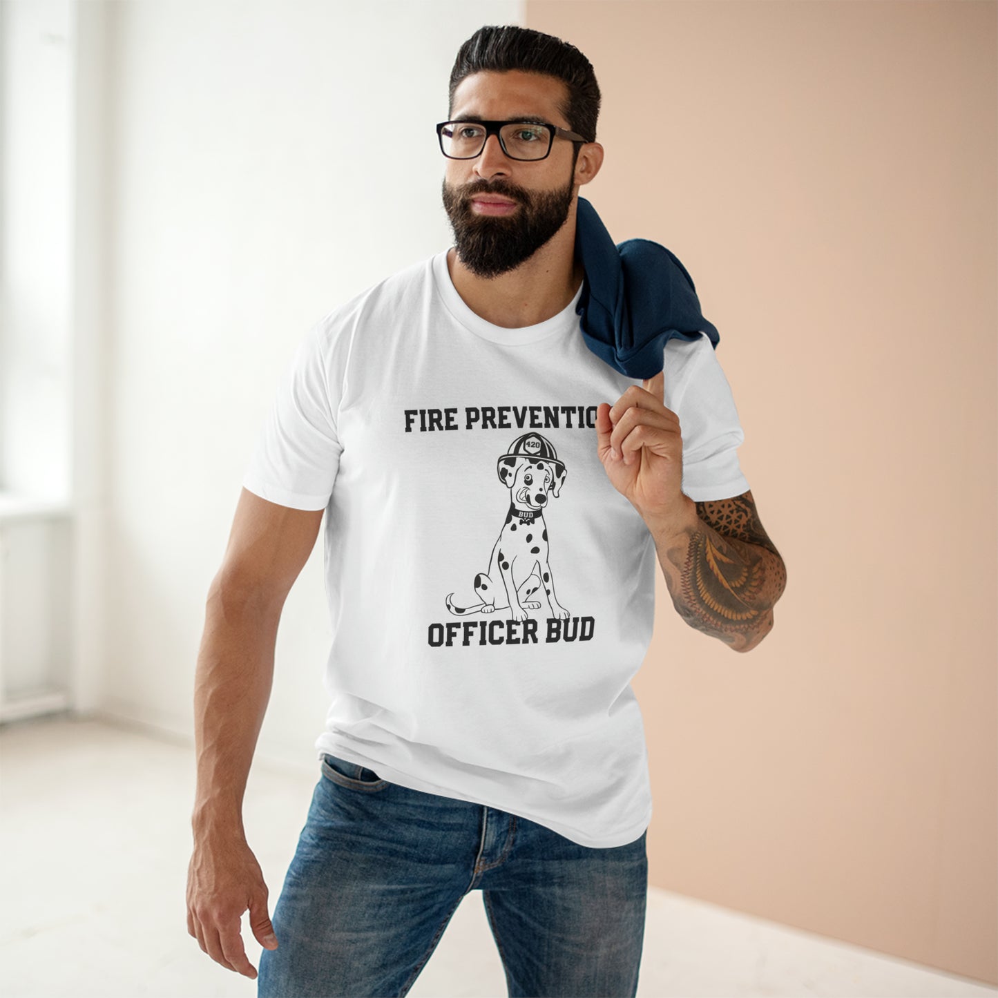 Bay Co. Fire Department Fire Prevention Bud Staple Tee