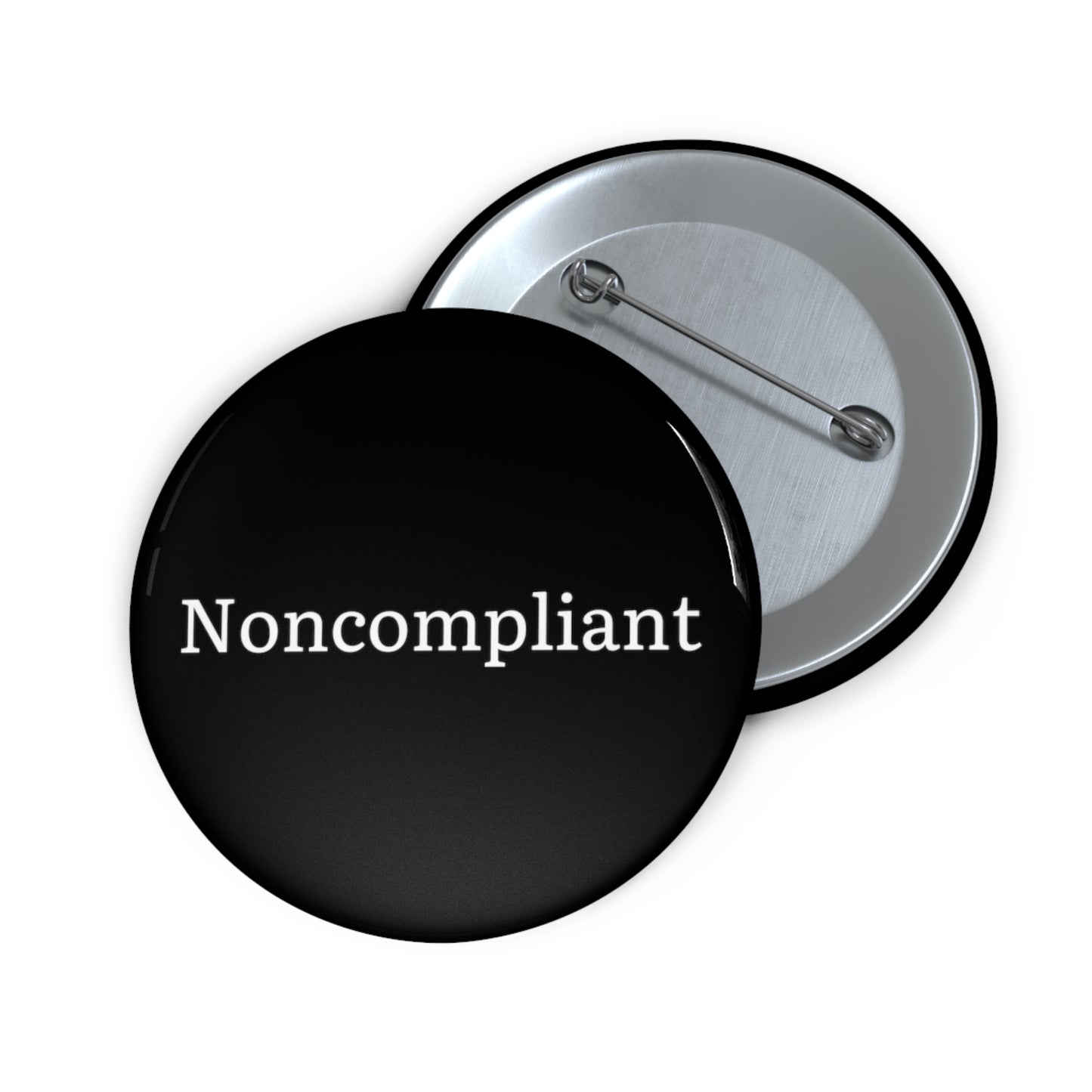 Noncompliant Pin Buttons