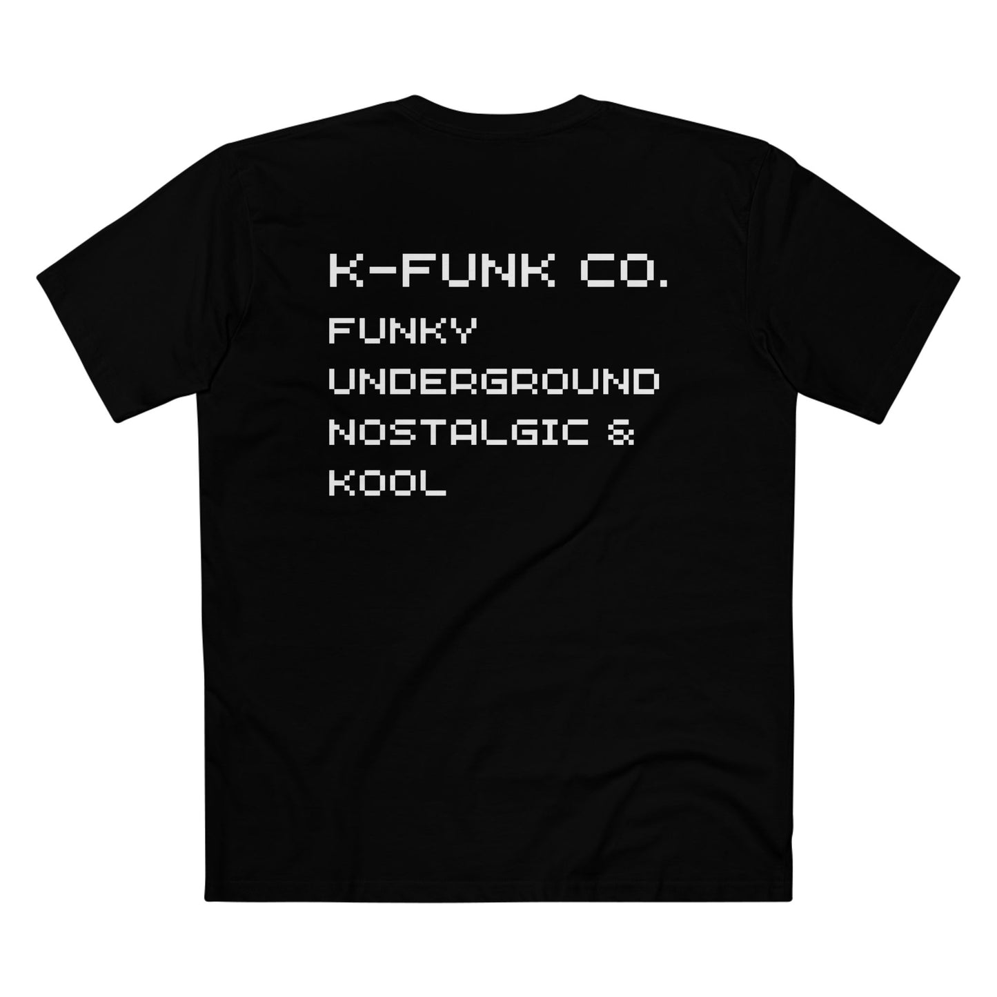 K-Funk Co Game Font Tee
