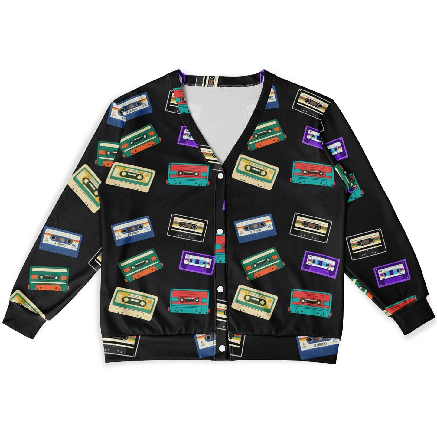 K-Funk Co Mixtape Classics Cardigan - AOP