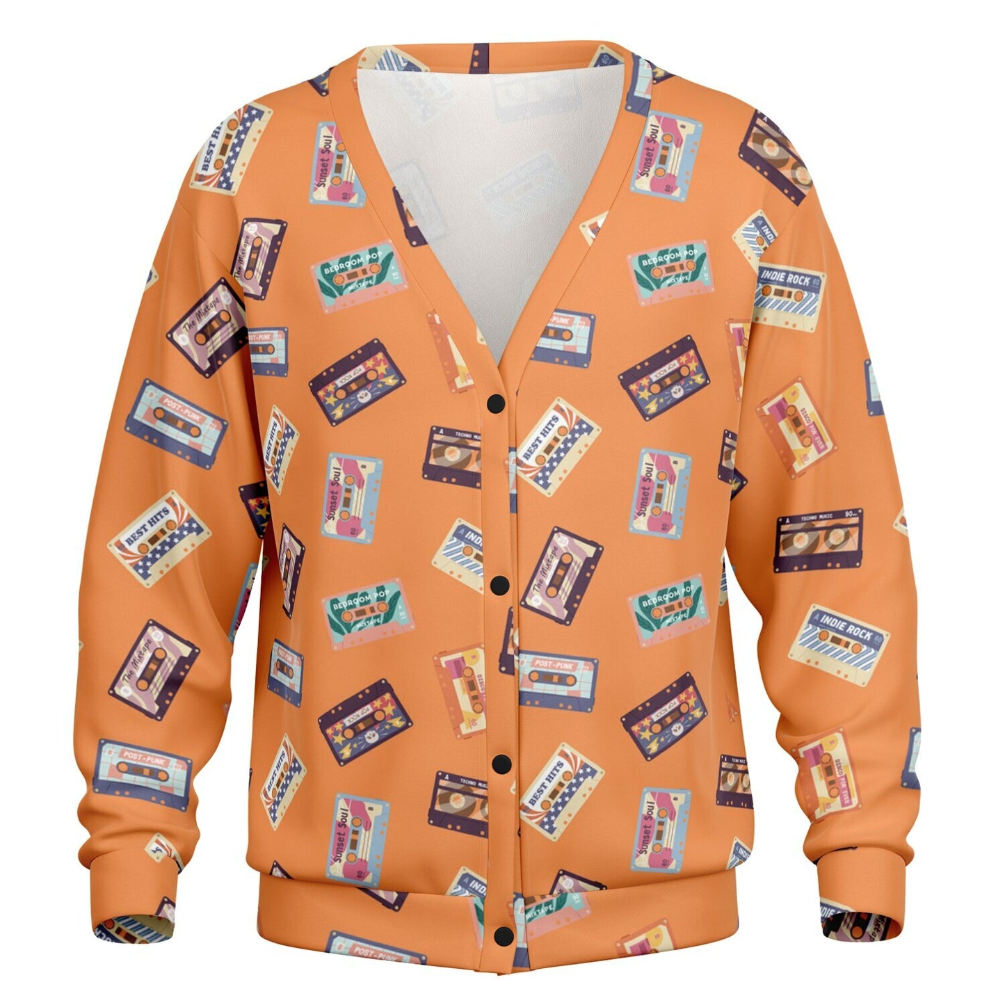 K-Funk Co. Mixtape Classics Cardigan - AOP