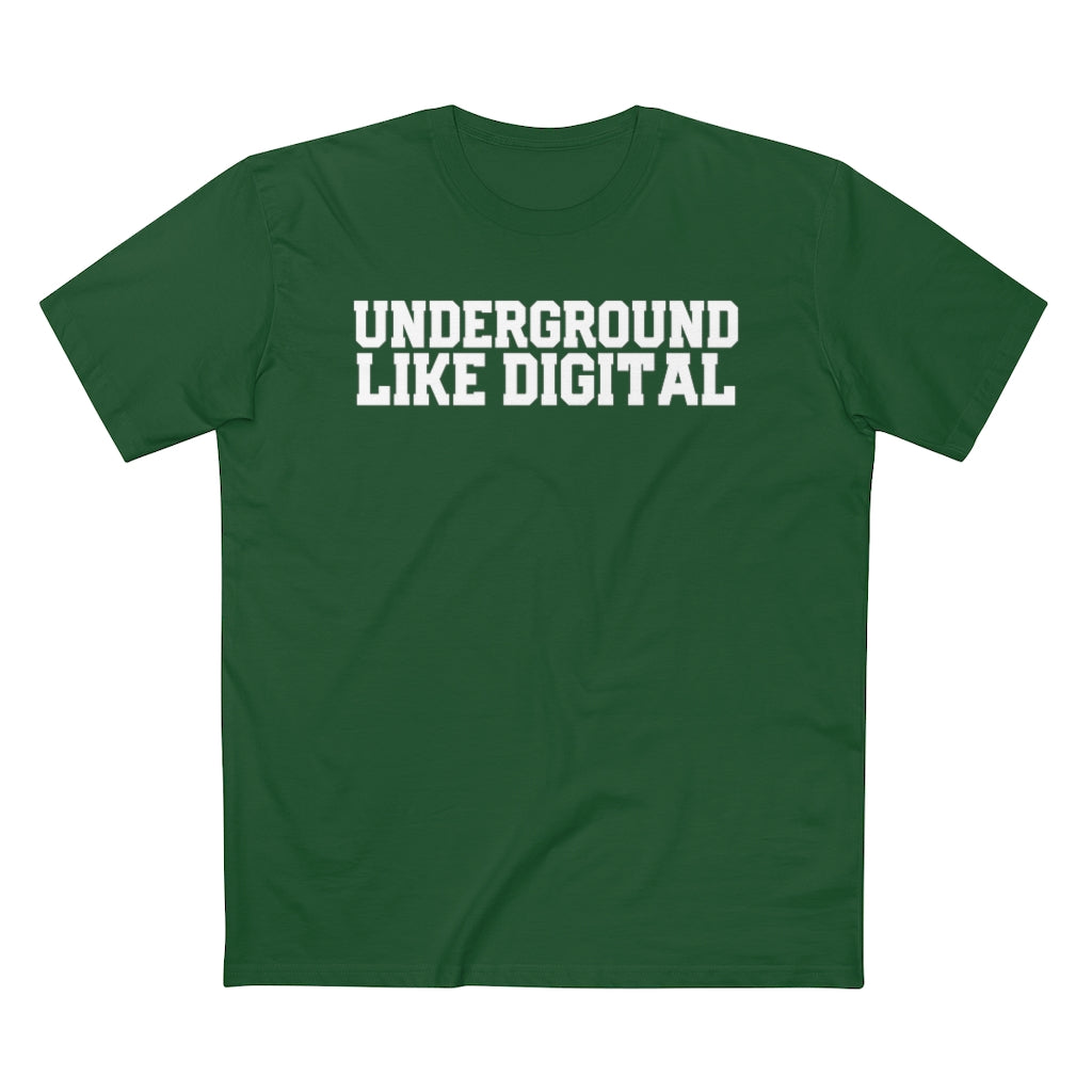 Underground Like Digital Staple Tee