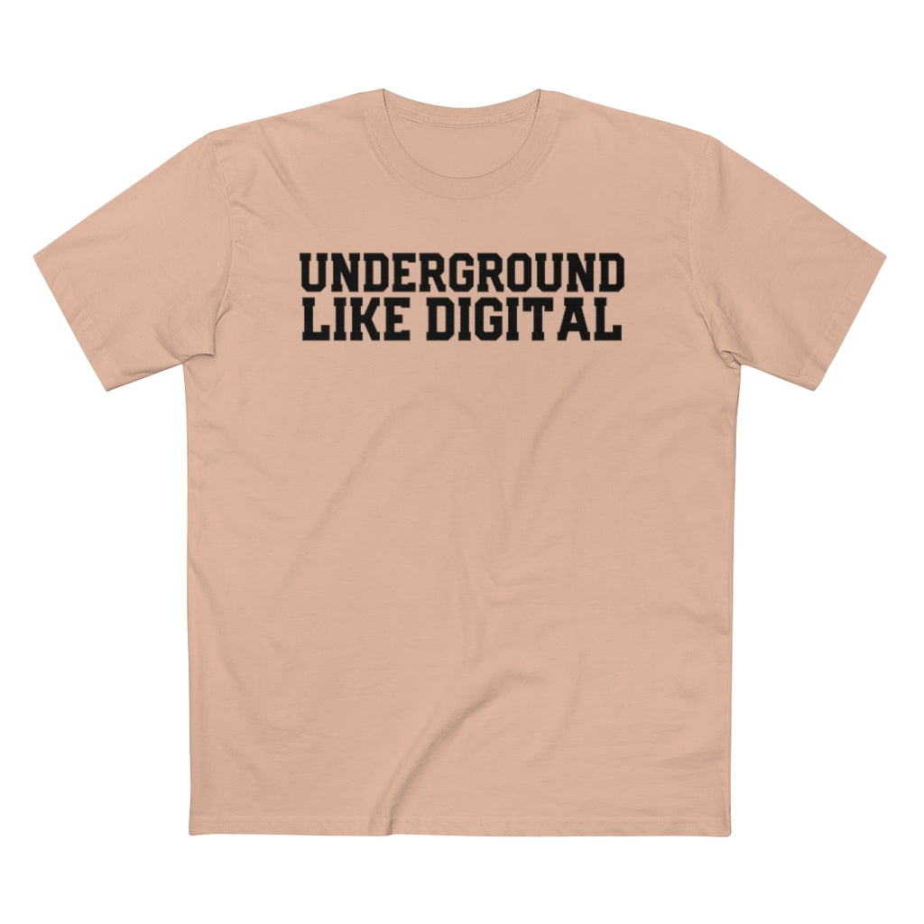 Underground Like Digital Staple Tee