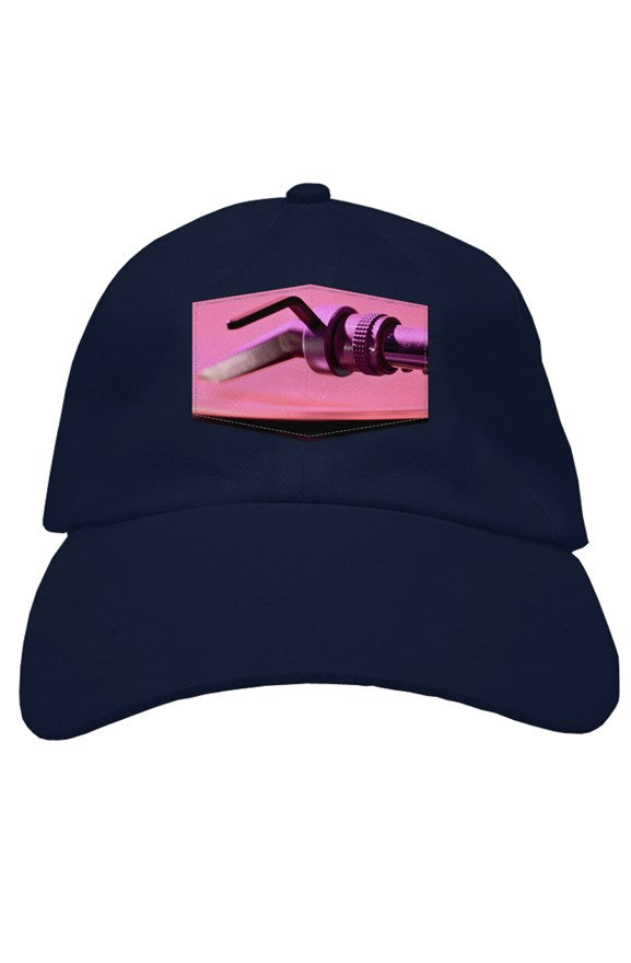 DJ Stylus Soft Baseball Caps-Navy