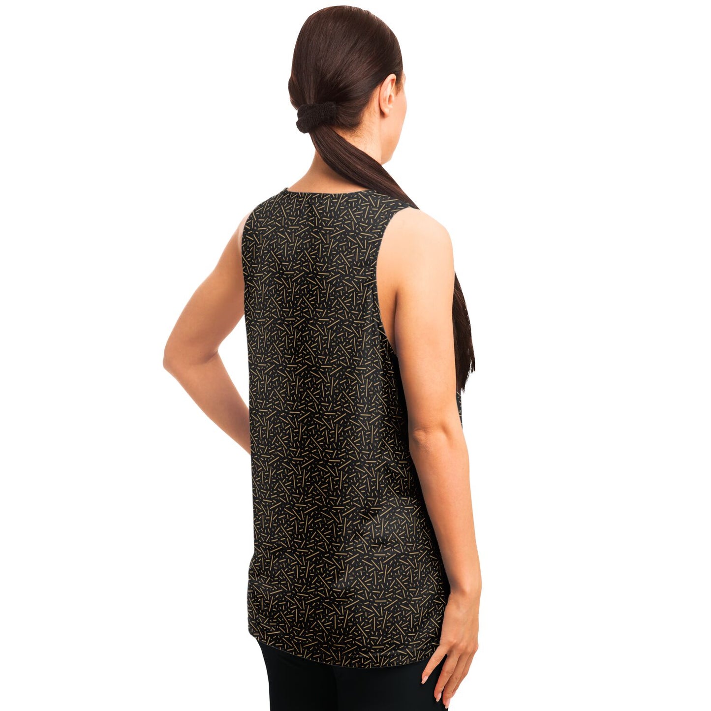 BlackGold Unisex Tank Top - AOP