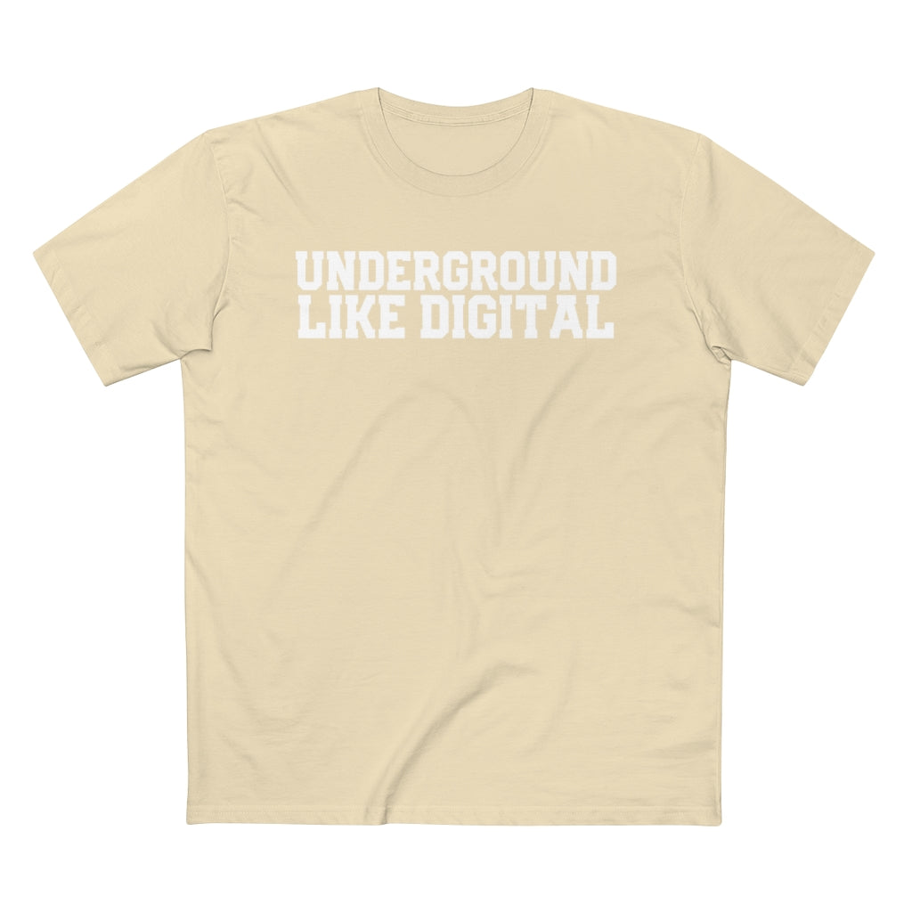 Underground Like Digital Staple Tee