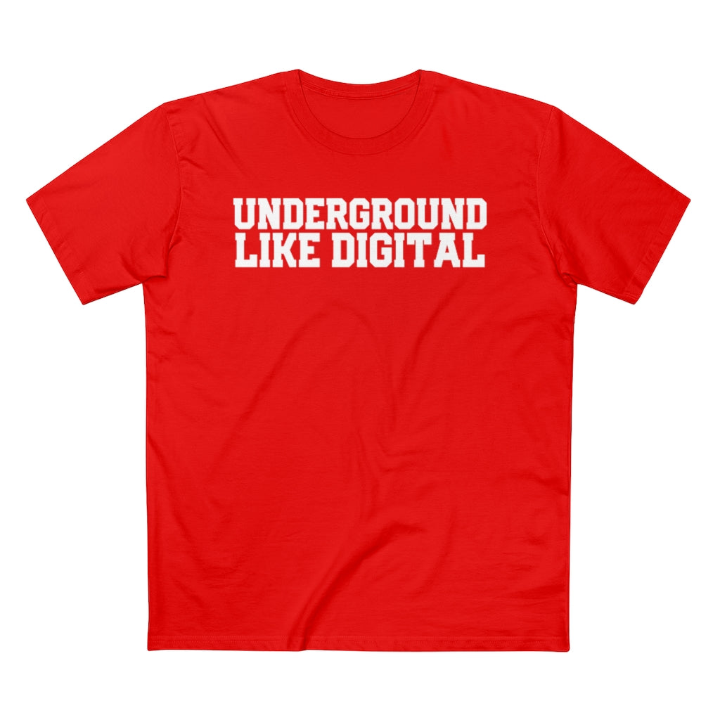 Underground Like Digital Staple Tee