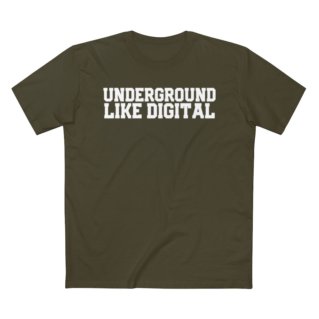 Underground Like Digital Staple Tee