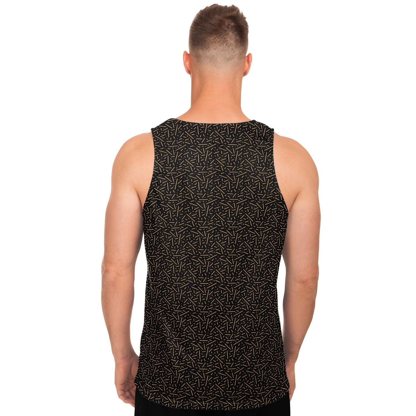 BlackGold Unisex Tank Top - AOP