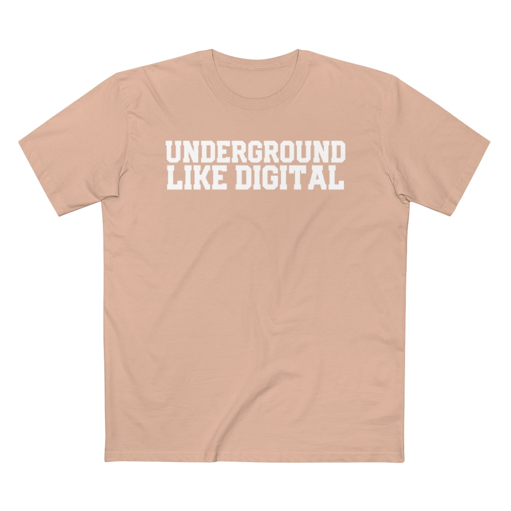 Underground Like Digital Staple Tee