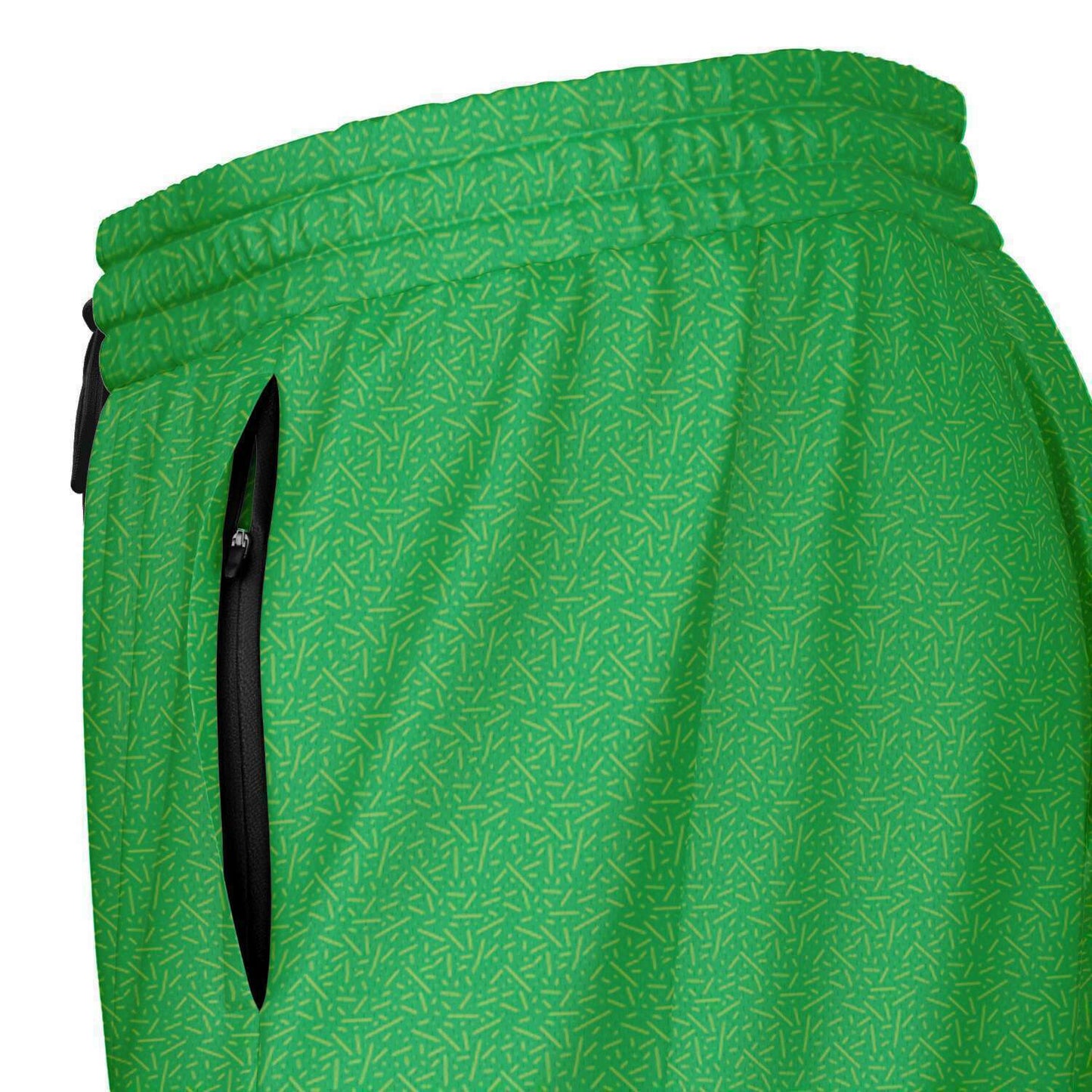 K-Funk Co. Green\Yellow Since Infinity Men's 2-in-1 Shorts - AOP