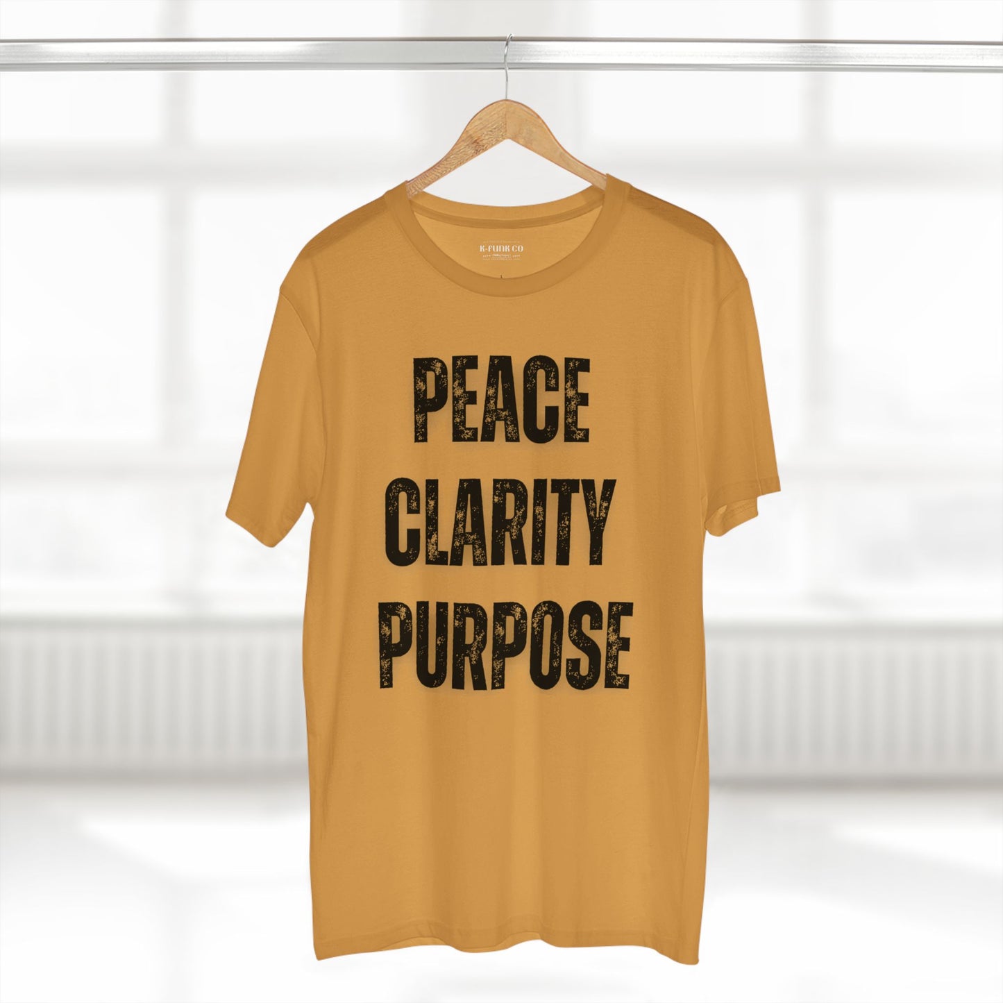 Peace Clarity Purpose/Black Tee