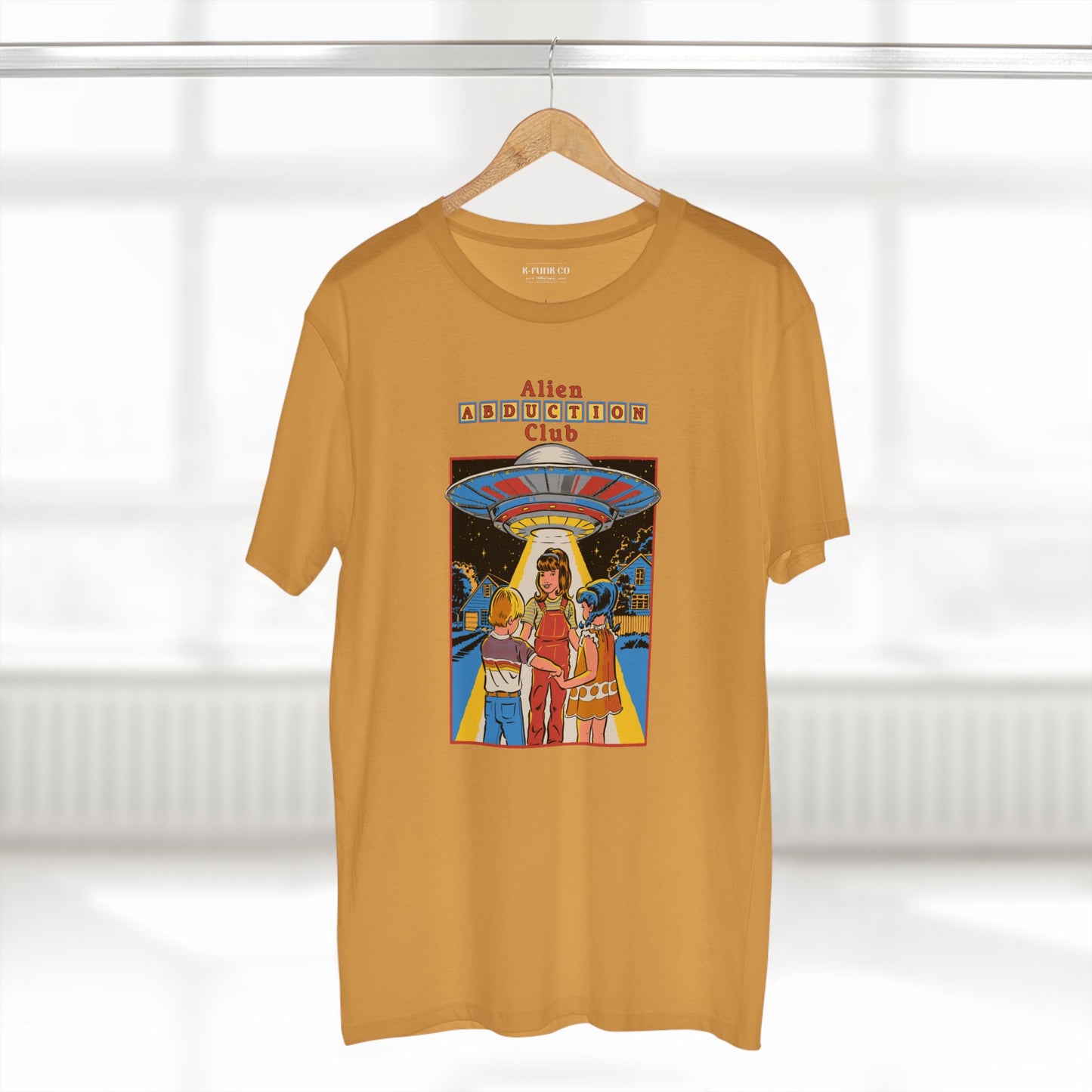Alien Abduction Club Tee, Alien T-shirt, Retro Horror Graphic T-Shirt