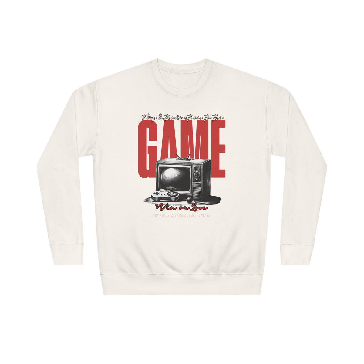 Retro Television Game Sweatshirt | Vintage TV Graphic