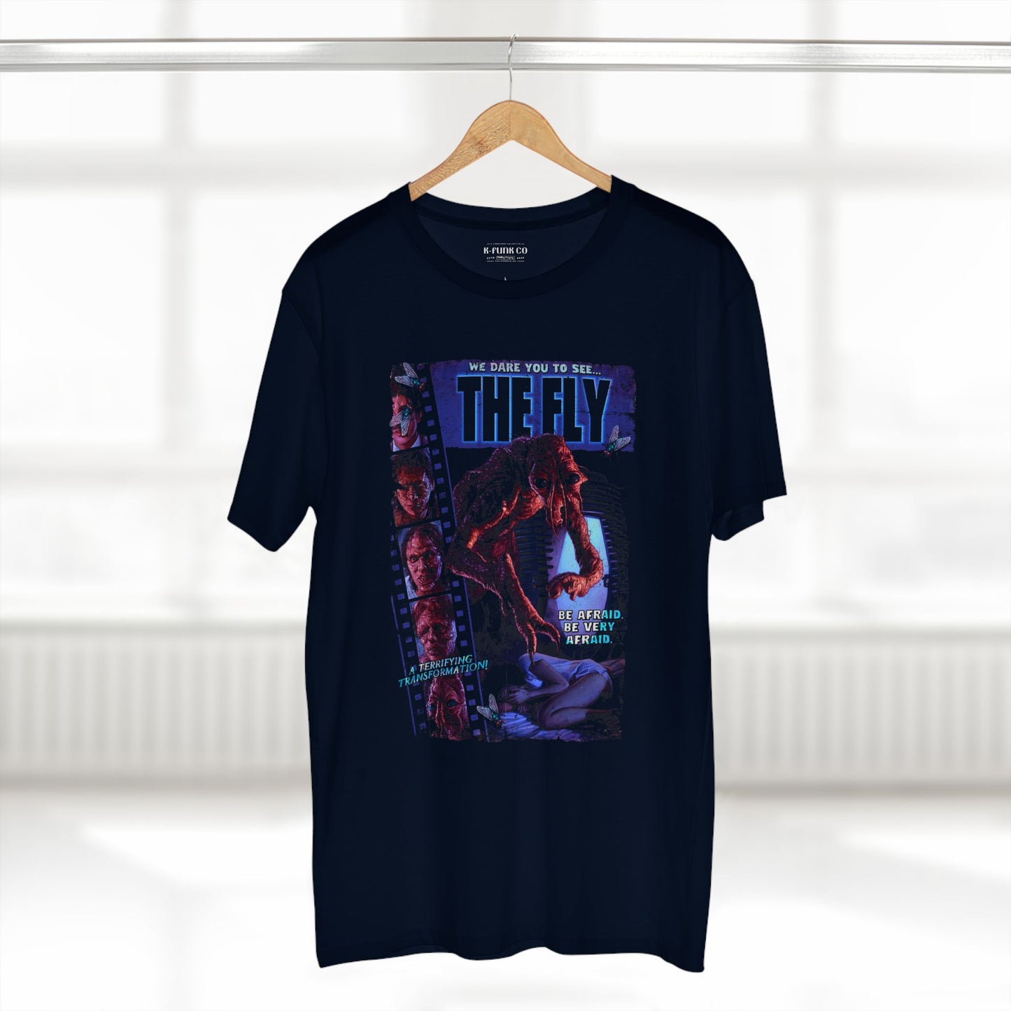 80s Horror Movie T-Shirt — The Fly Retro Graphic Tee