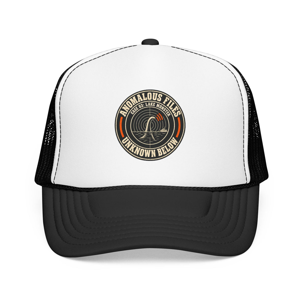 Anomalous Files Case 3:Lake Monster Foam Trucker Hat