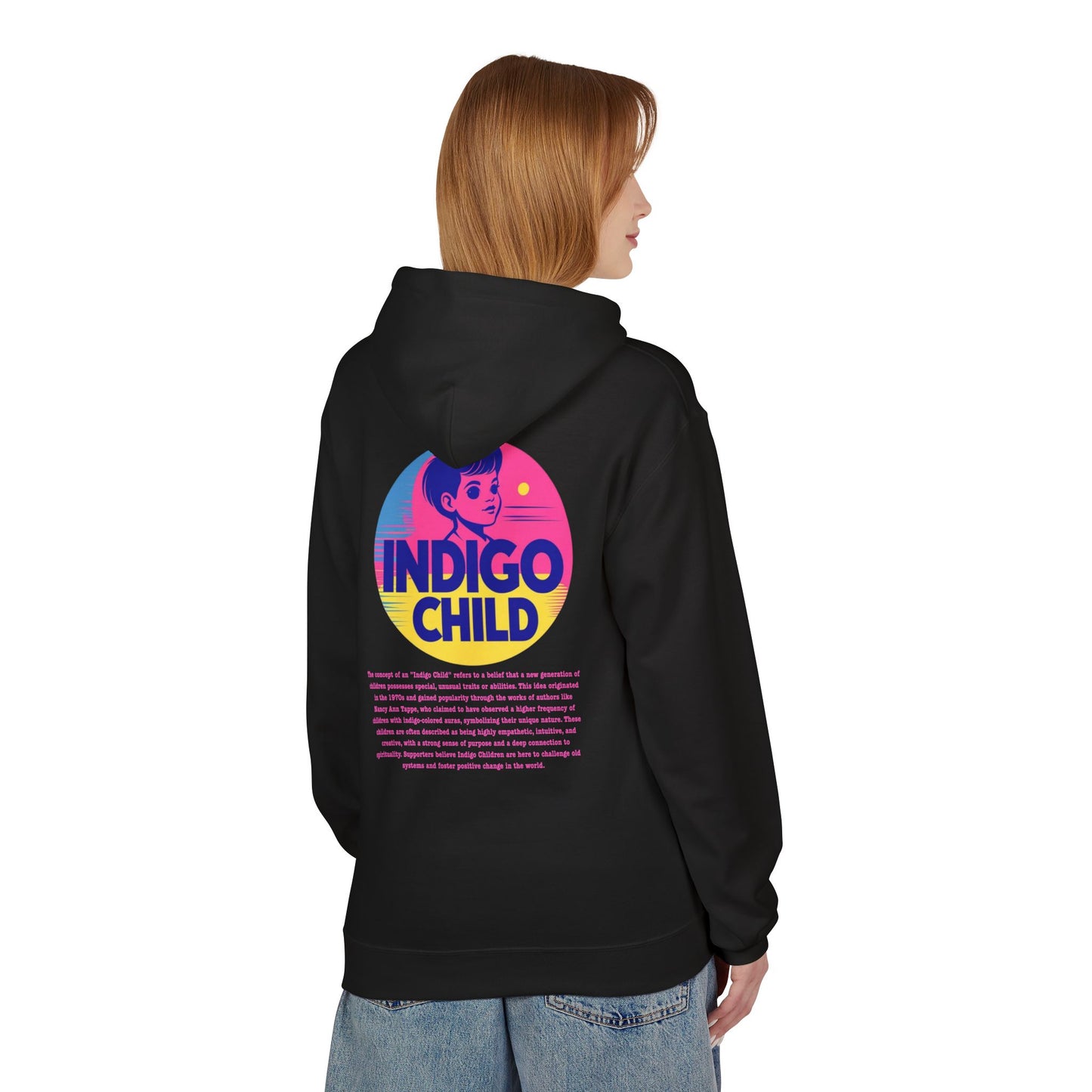 Indigo Child Retro Hoodie