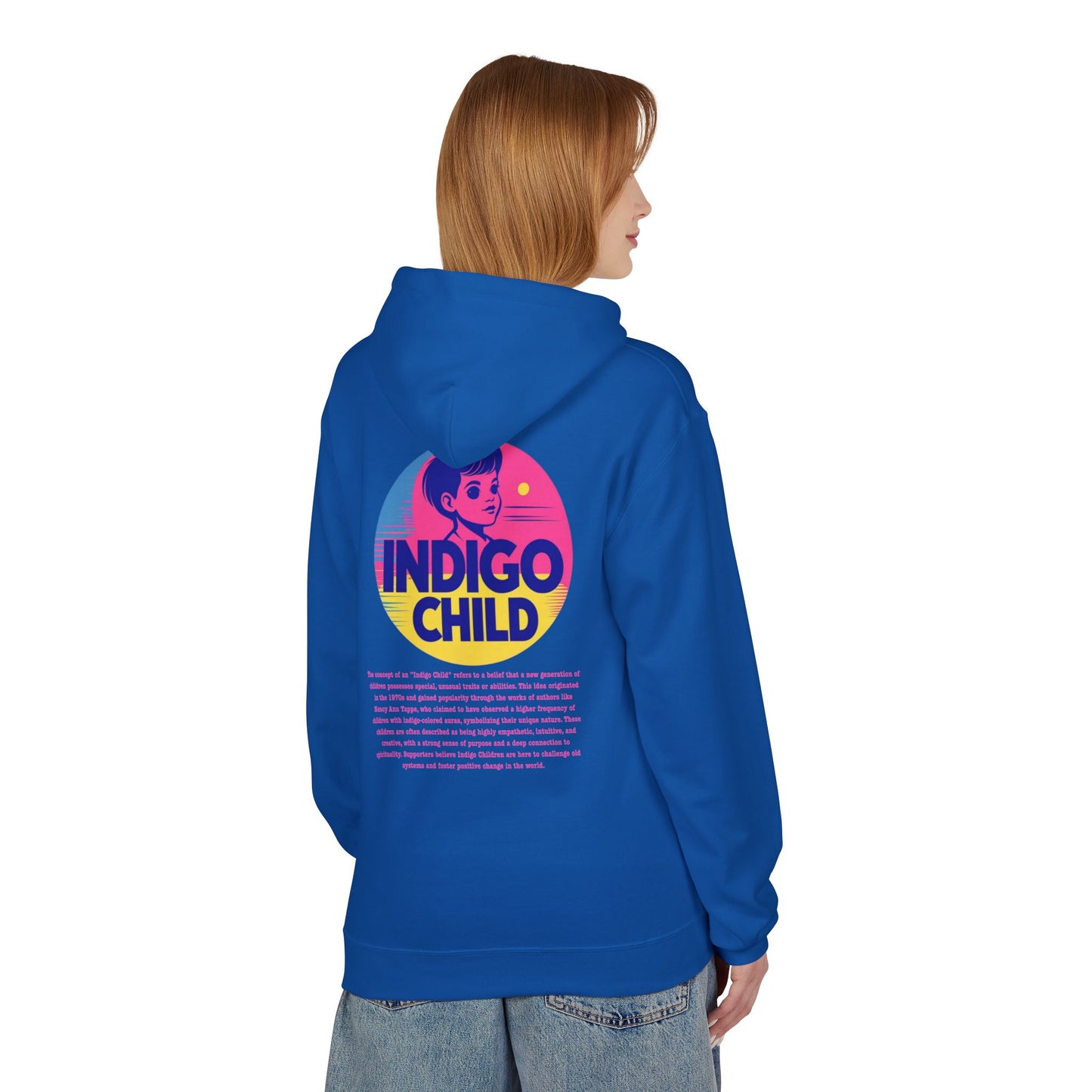 Indigo Child Retro Hoodie