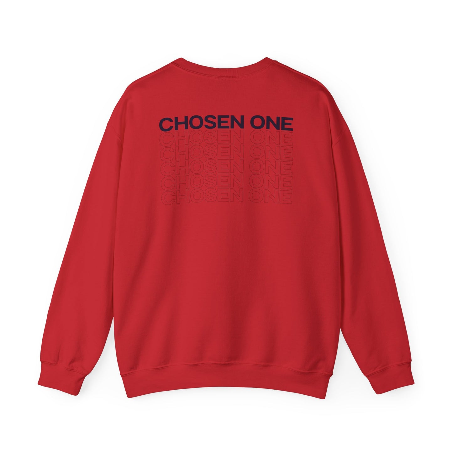 Chosen One/Black Unisex Heavy Blend™ Crewneck Sweatshirt