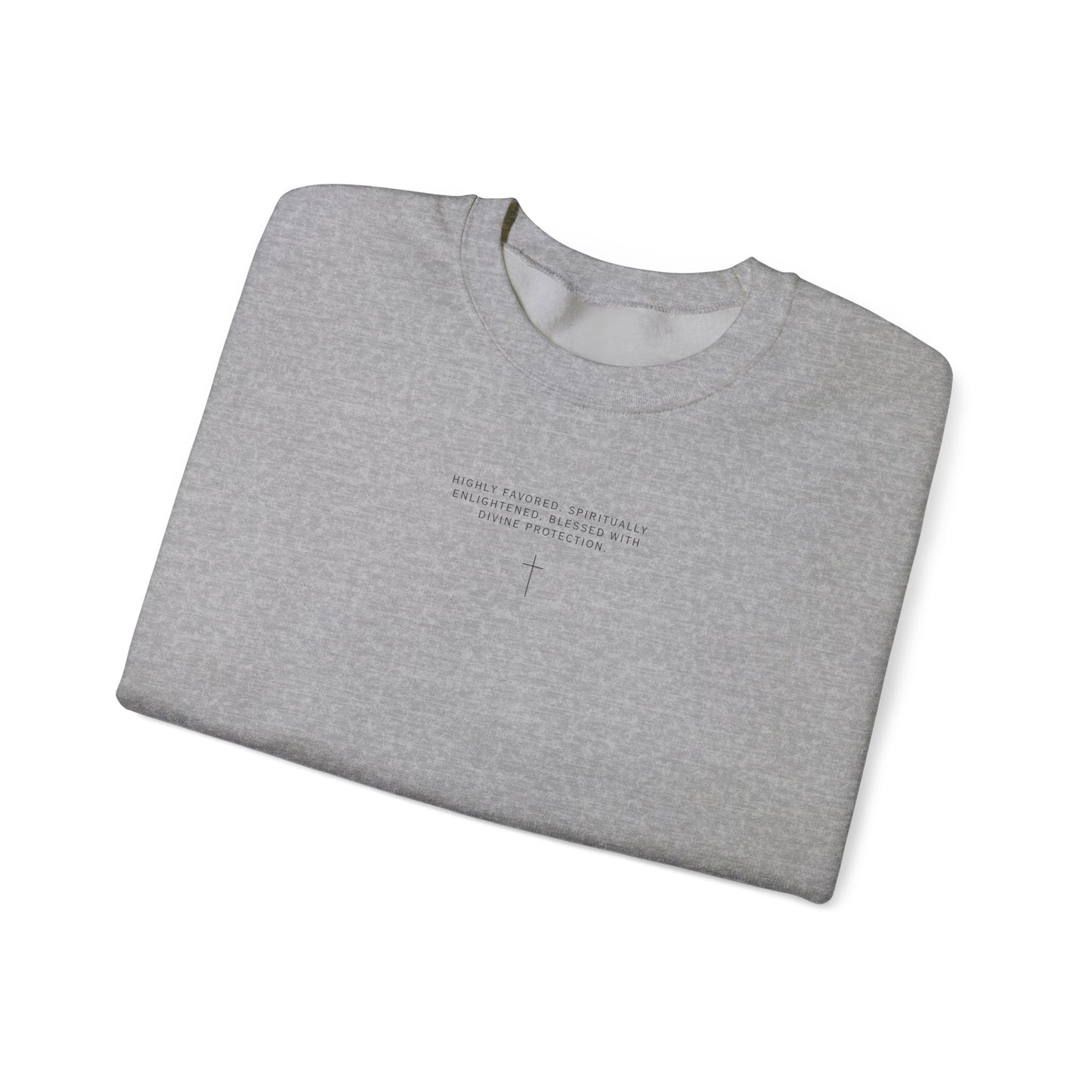 Chosen One/Black Unisex Heavy Blend™ Crewneck Sweatshirt