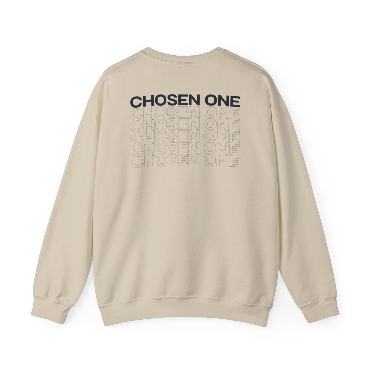 Chosen One/Black Unisex Heavy Blend™ Crewneck Sweatshirt