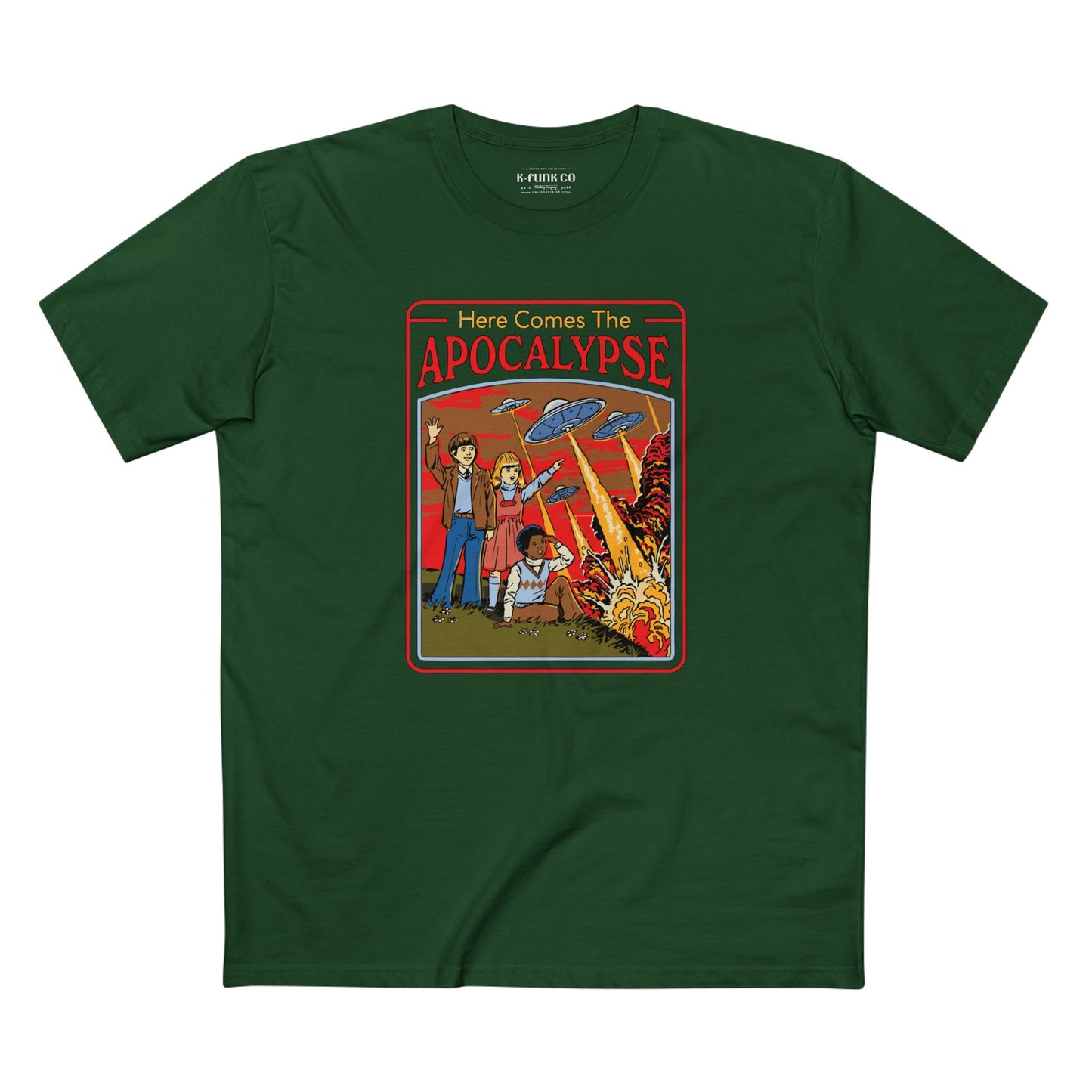 Apocalypse Retro Graphic Tee — The End Times Design