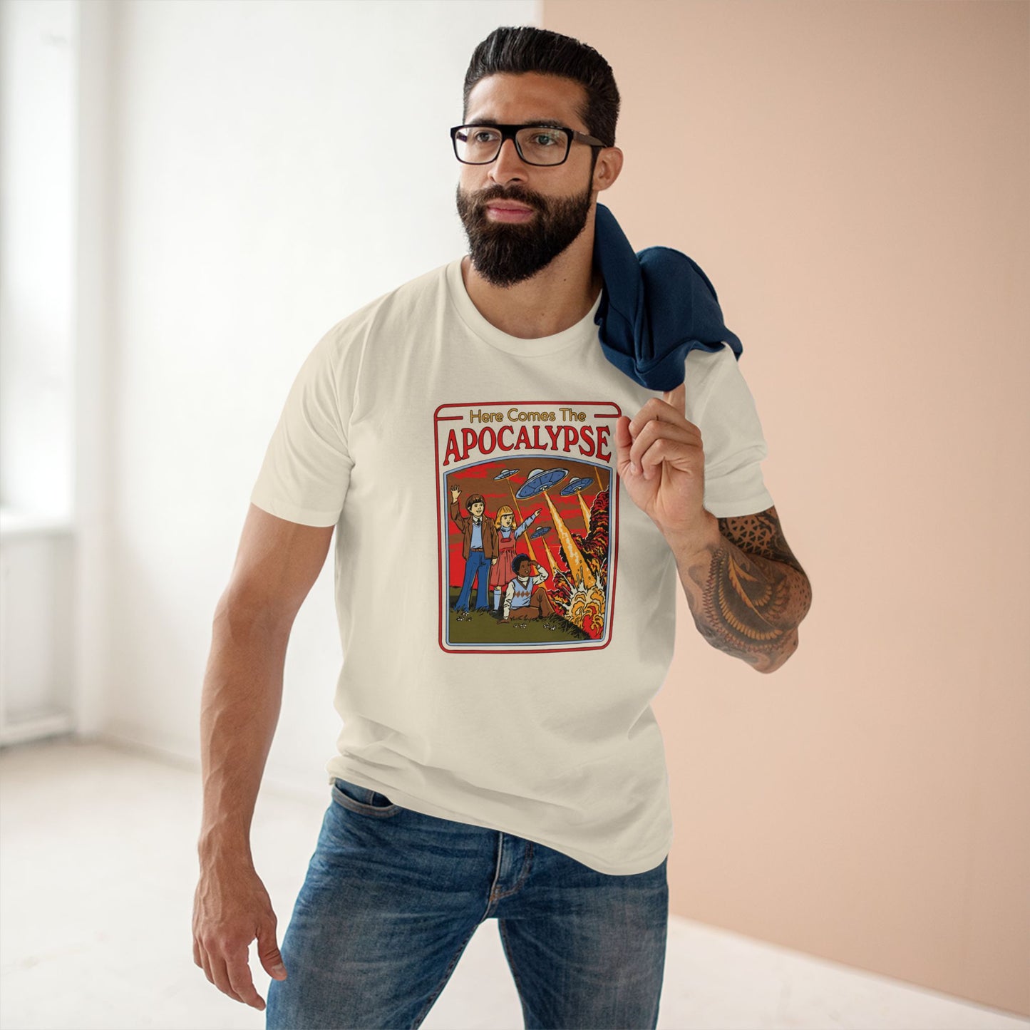 Apocalypse Retro Graphic Tee — The End Times Design