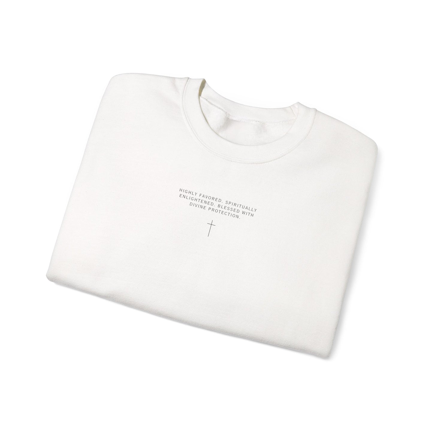 Chosen One/Black Unisex Heavy Blend™ Crewneck Sweatshirt