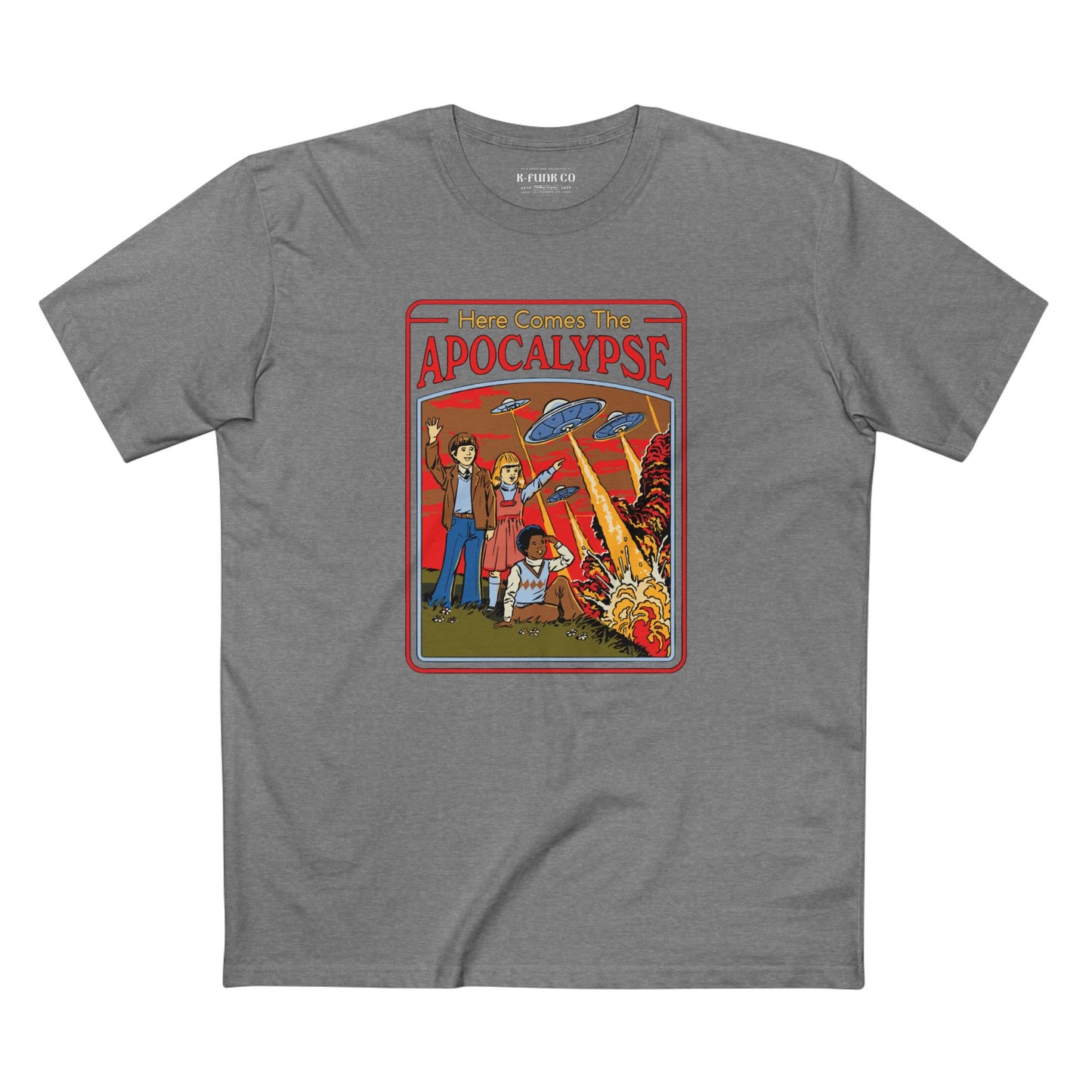 Apocalypse Retro Graphic Tee — The End Times Design