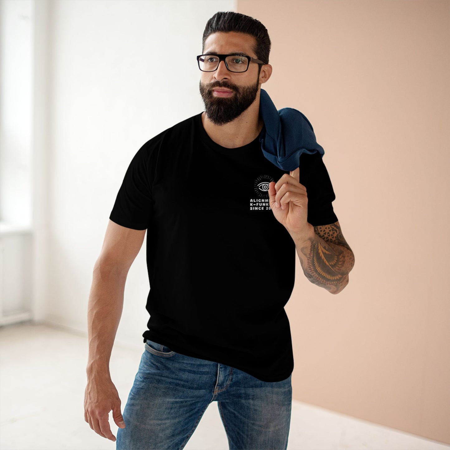 Clarify Over Confusion, Alignment Tee/White Font