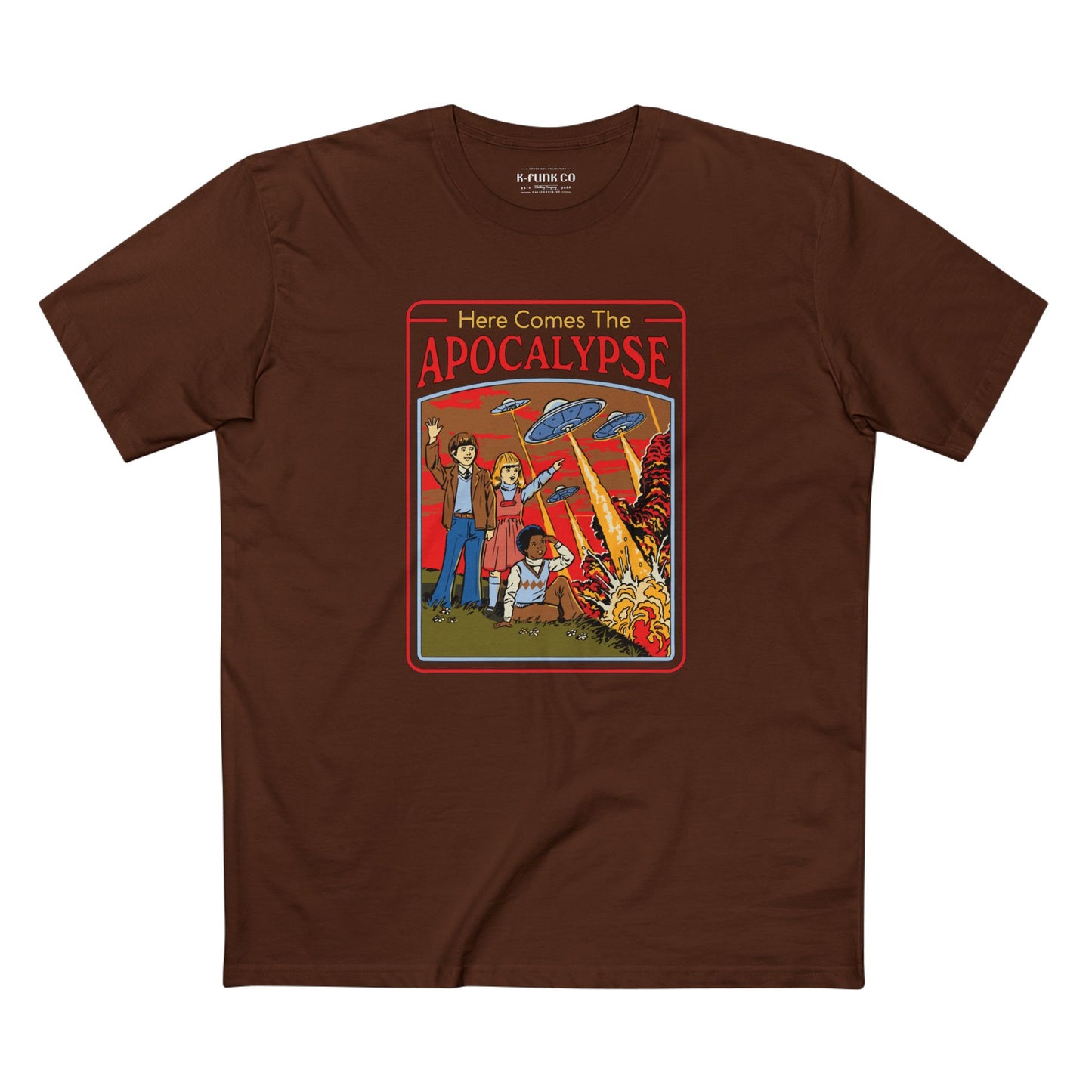 Apocalypse Retro Graphic Tee — The End Times Design