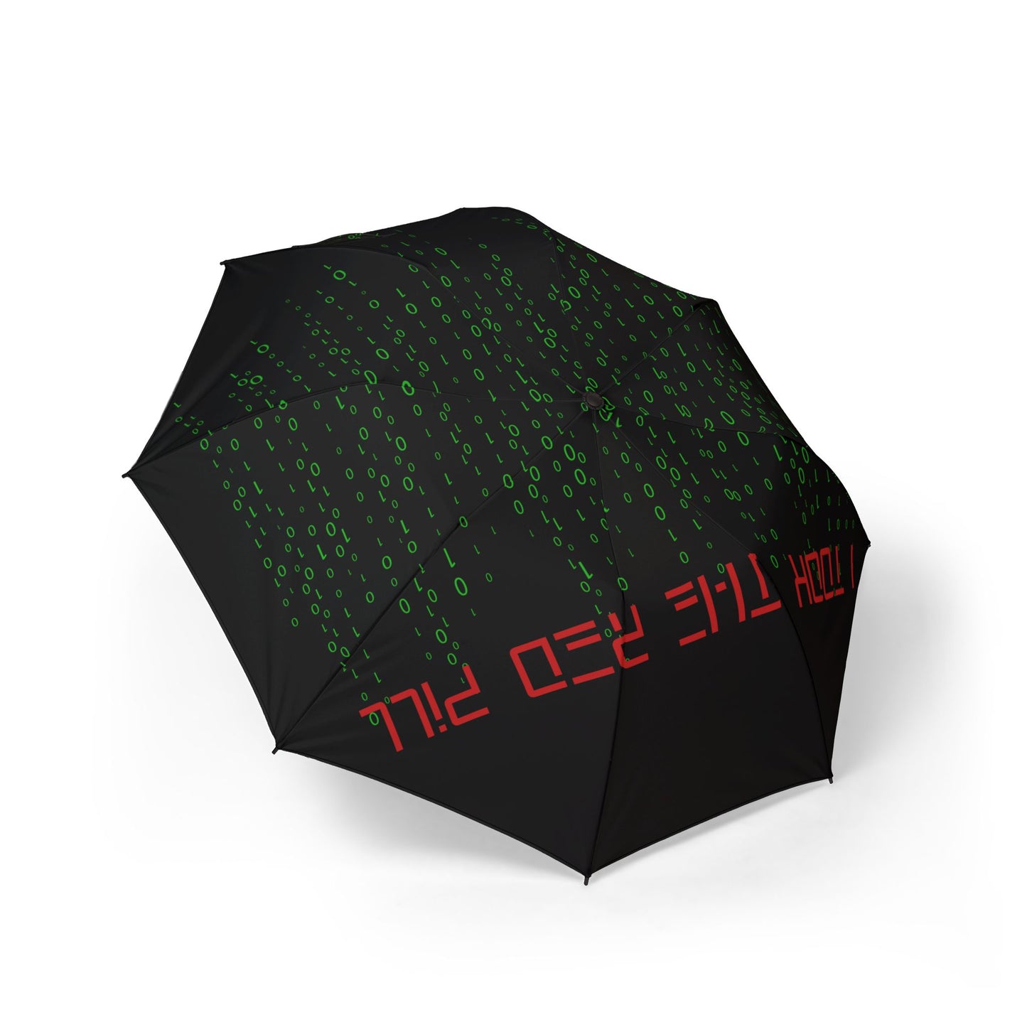 I Took The Red Pill Semi-Automatic Foldable Umbrella