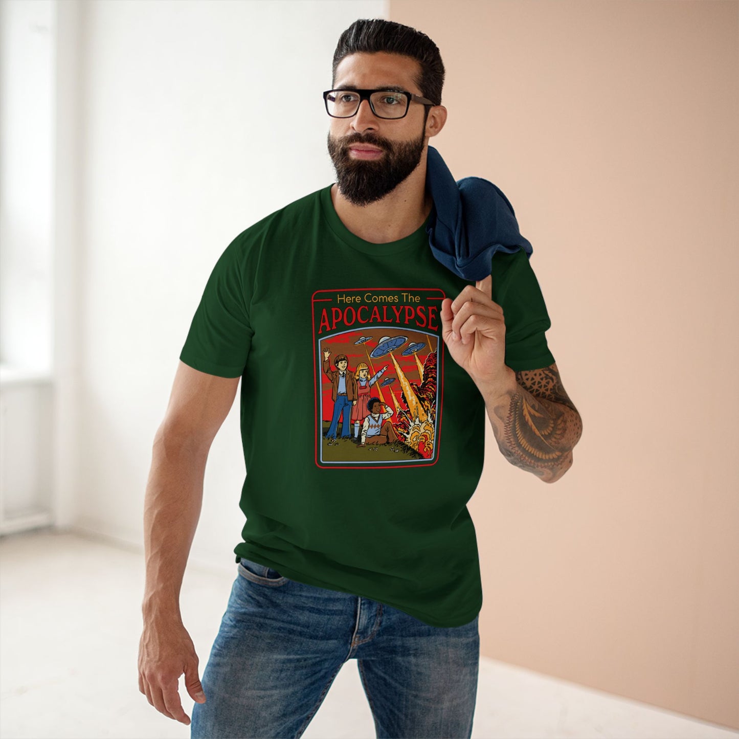 Apocalypse Retro Graphic Tee — The End Times Design
