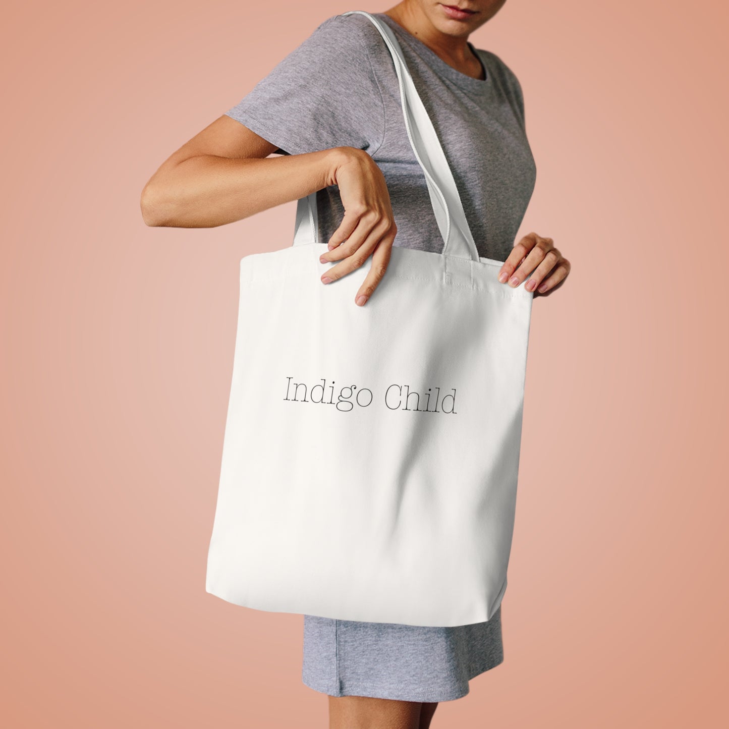 Indigo Child Cotton Tote Bag