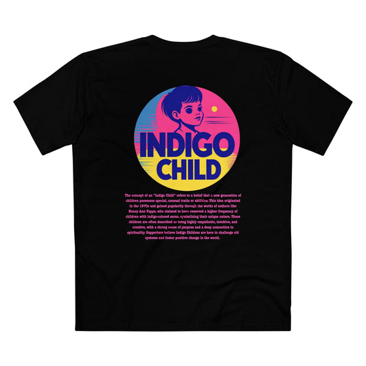 Indigo Child Tee - 80s Style Adult Staple Shirt