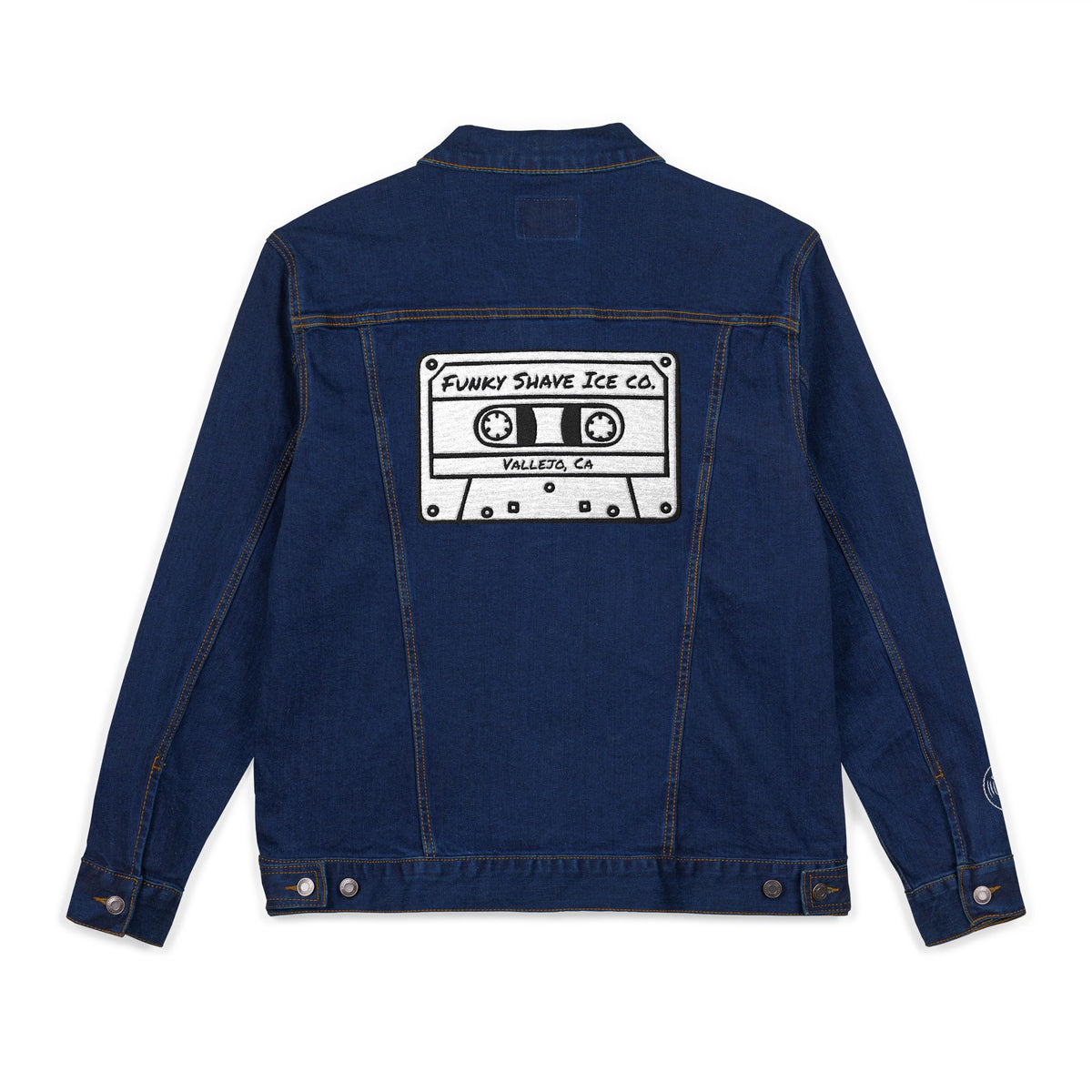 Funky Shave Ice Co Unisex Denim Jacket (Embroidery)