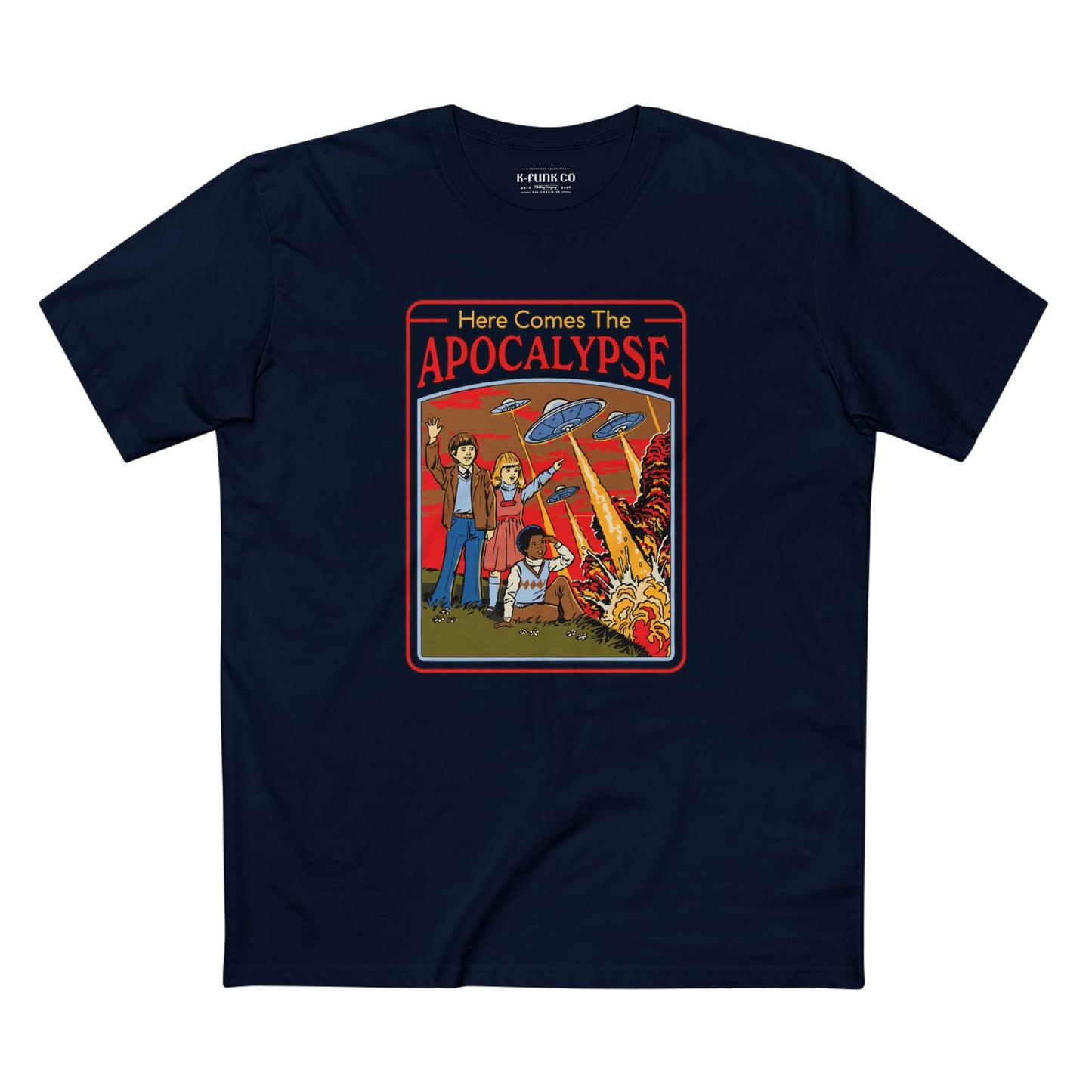 Apocalypse Retro Graphic Tee — The End Times Design