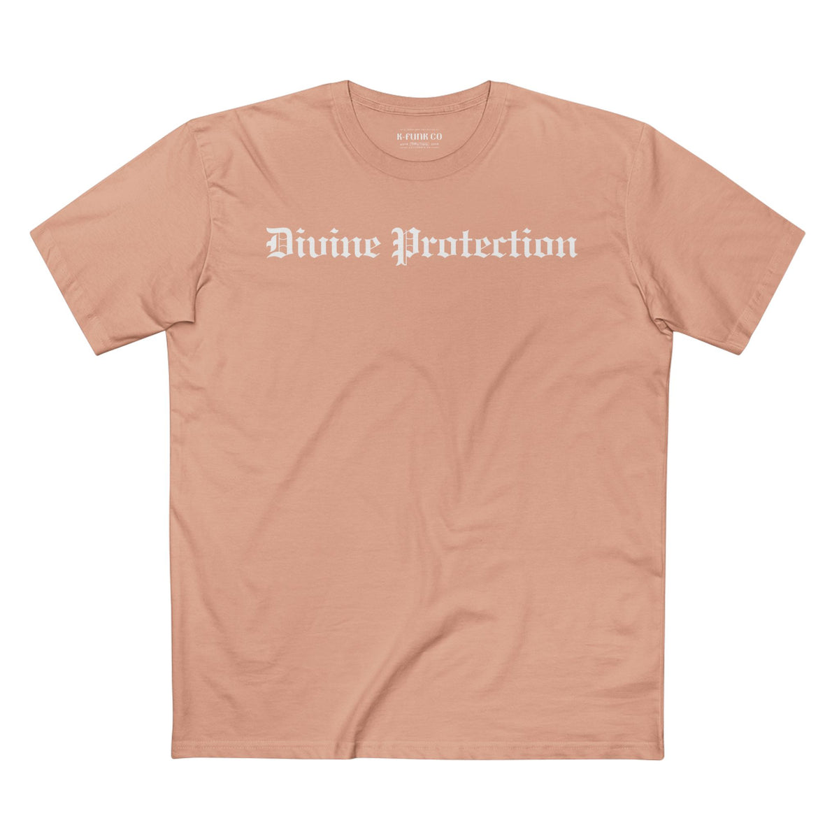 Divine Protection/Old English White Font