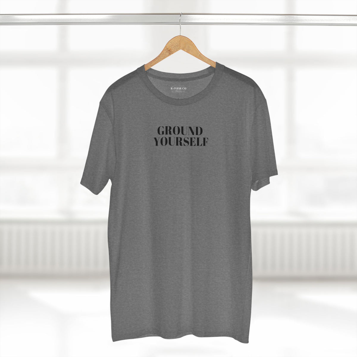 Ground Yourself/Black Font