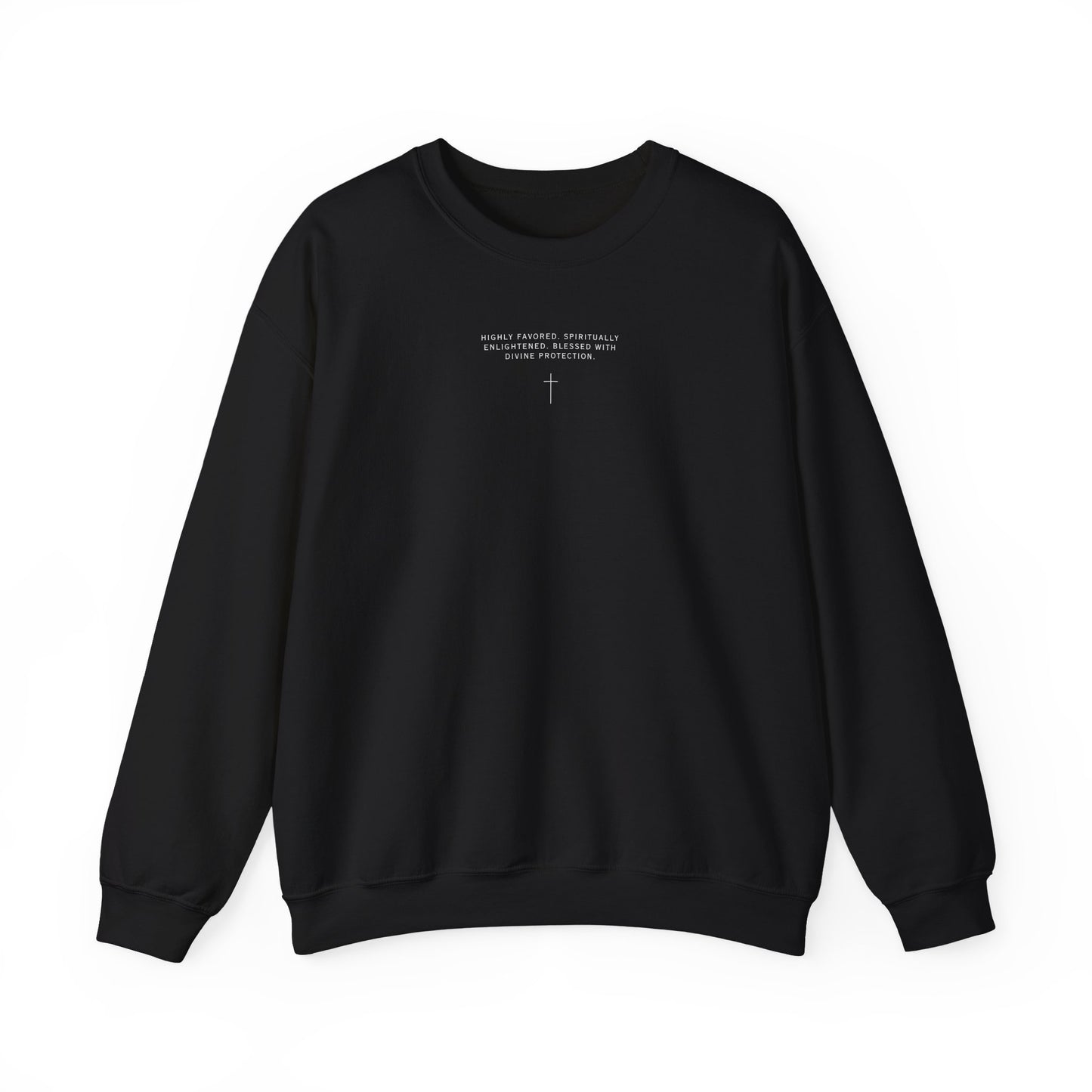 Chosen One/White Unisex Heavy Blend™ Crewneck Sweatshirt