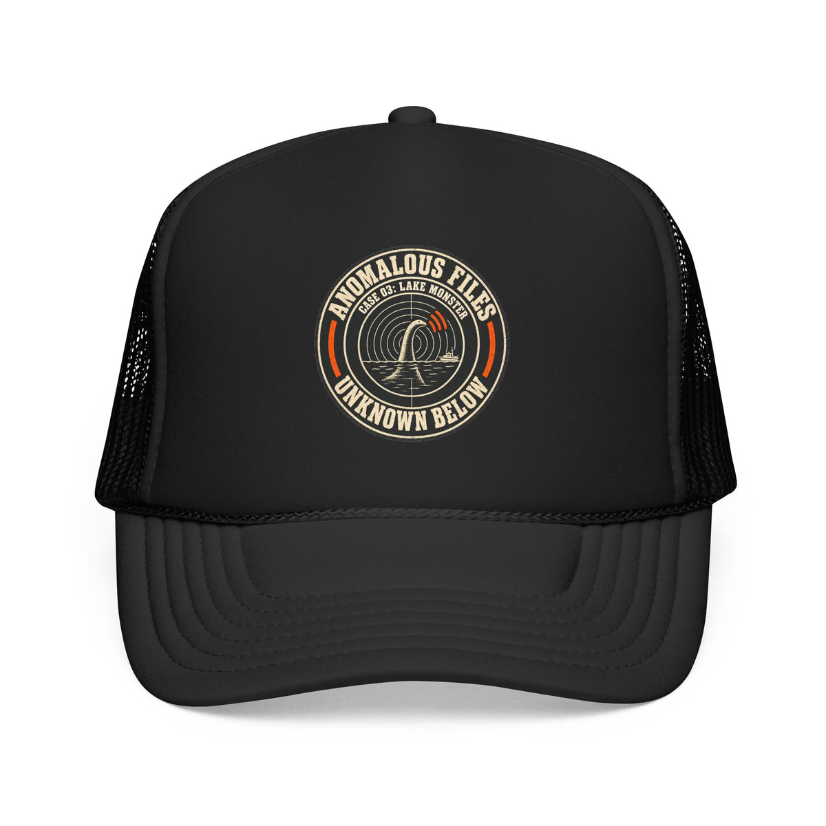 Anomalous Files Case 3:Lake Monster Foam Trucker Hat