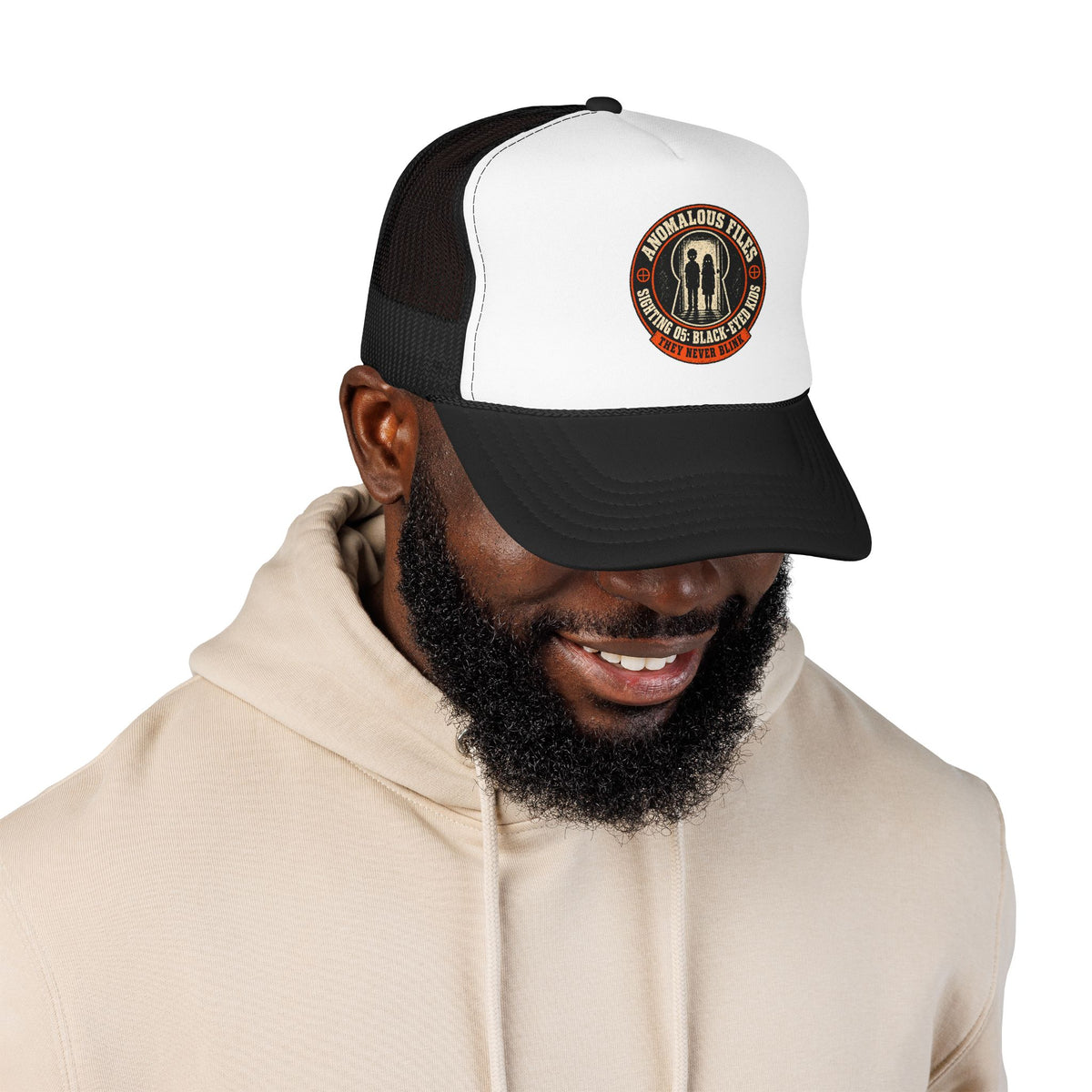 Anomalous Files Sighting 5:Black-Eyed Kids Foam Trucker Hat