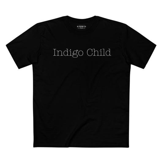 Indigo Child Typewriter font Tee