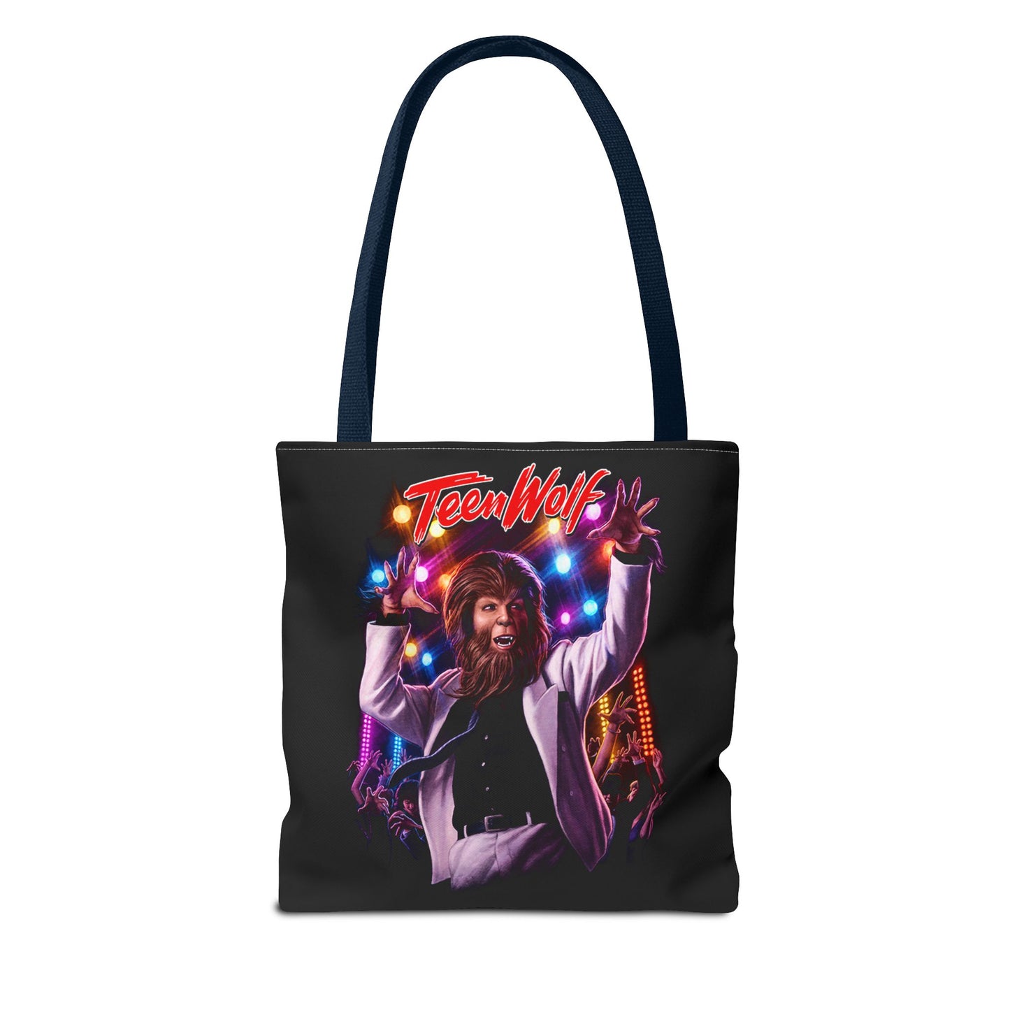 Teen Wolf 80s Werewolf Classic Movie Tote Bag