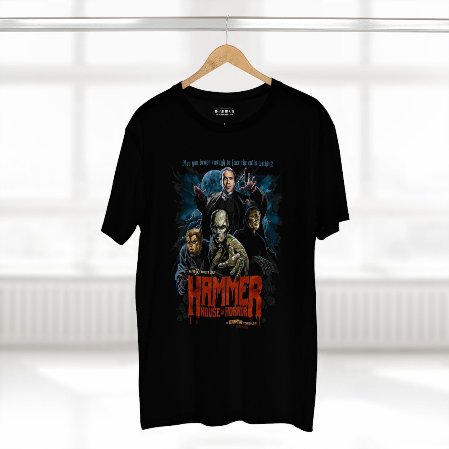 Retro 80s Horror Movie Tee — Nostalgic Film Graphic Tee