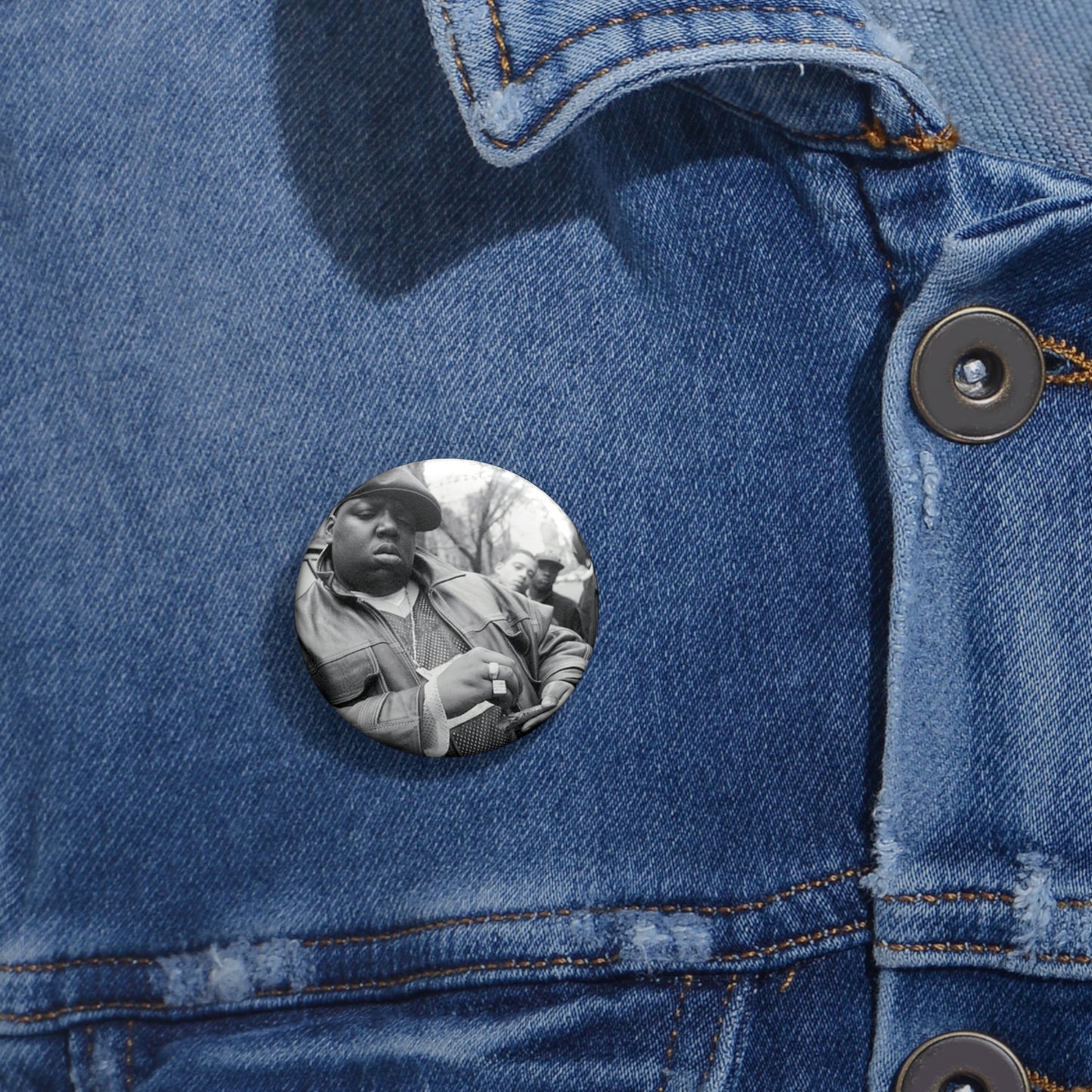 Biggie Roll Up Pin Buttons