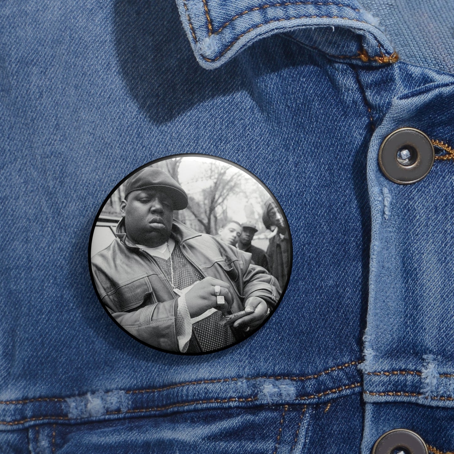 Biggie Roll Up Pin Buttons