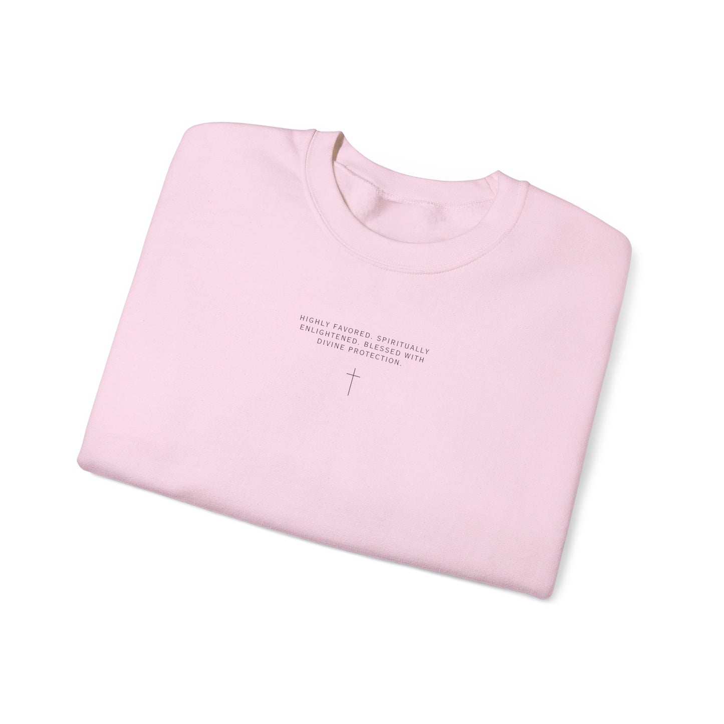 Chosen One/Black Unisex Heavy Blend™ Crewneck Sweatshirt