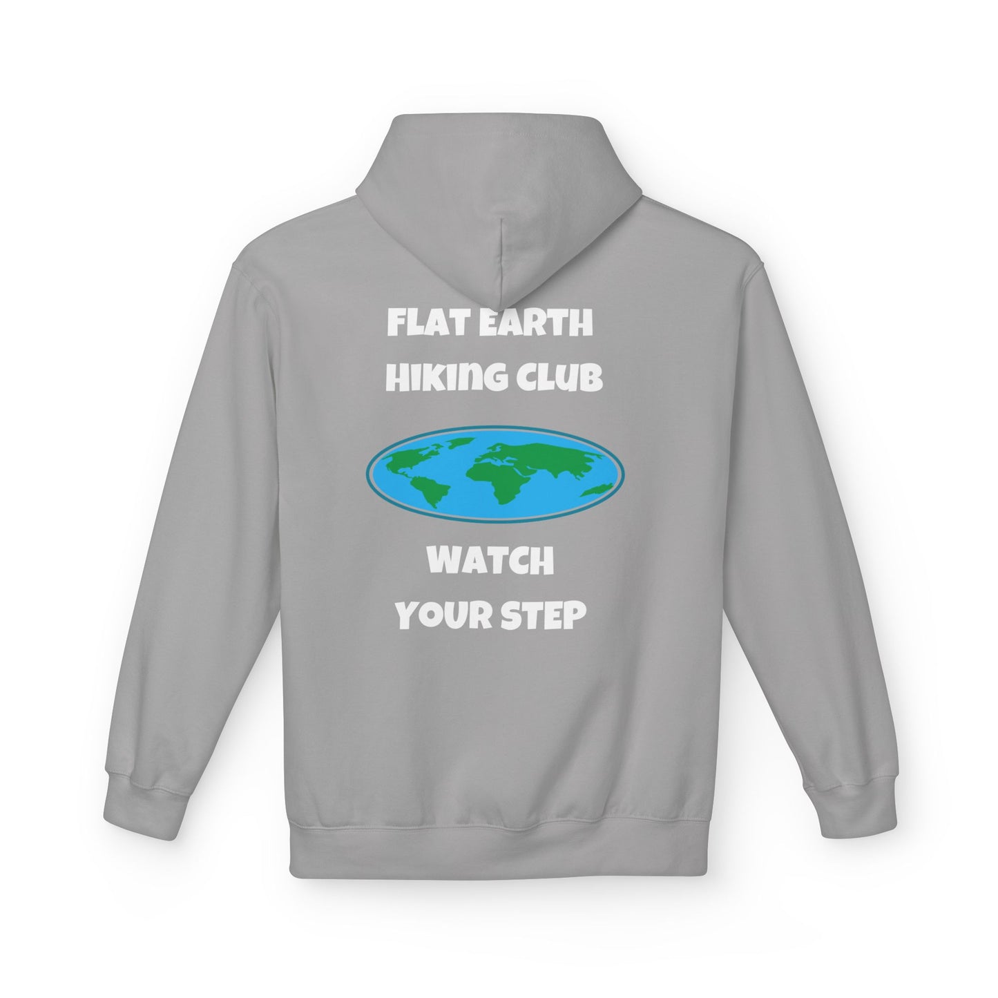 Hoodie Flat Earth Hiking Club Design
