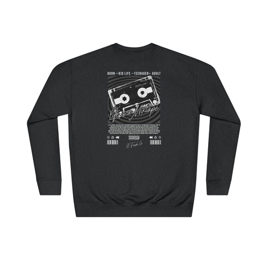 Cassette Tape Graphic Sweatshirt | Retro Music Design